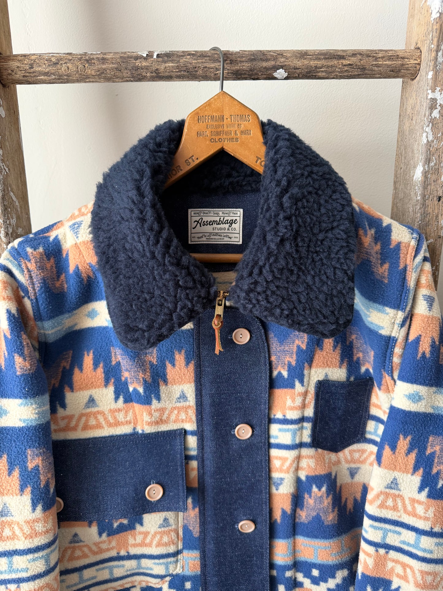 Camp Blanket & Denim Jacket [S]