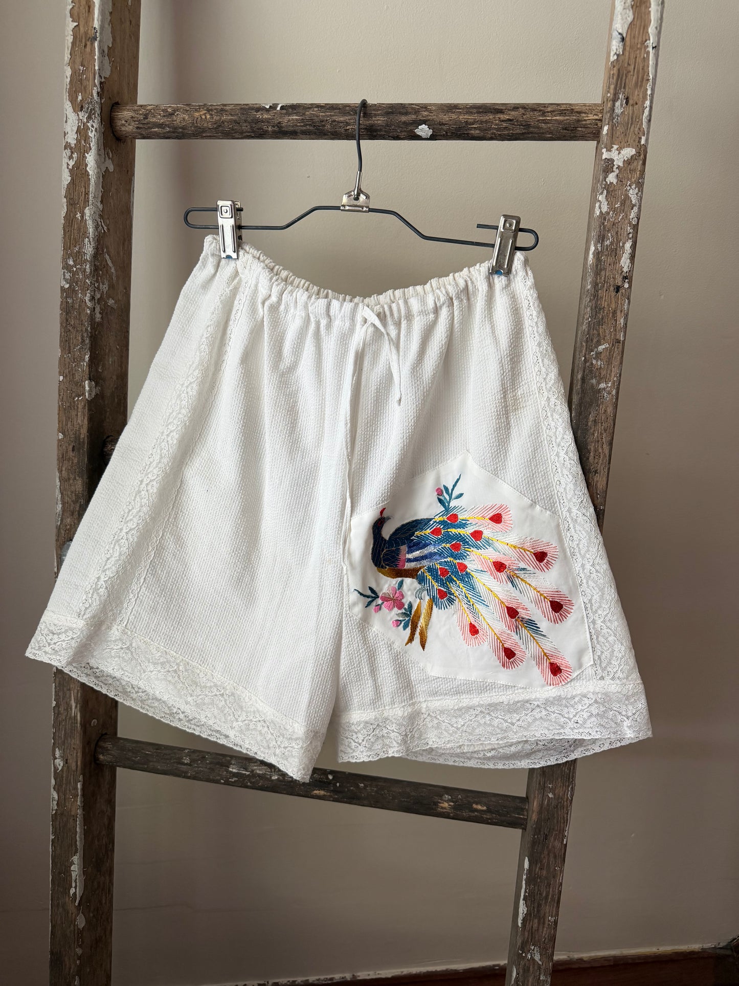 Peacock Lace Bloomer Shorts [S]
