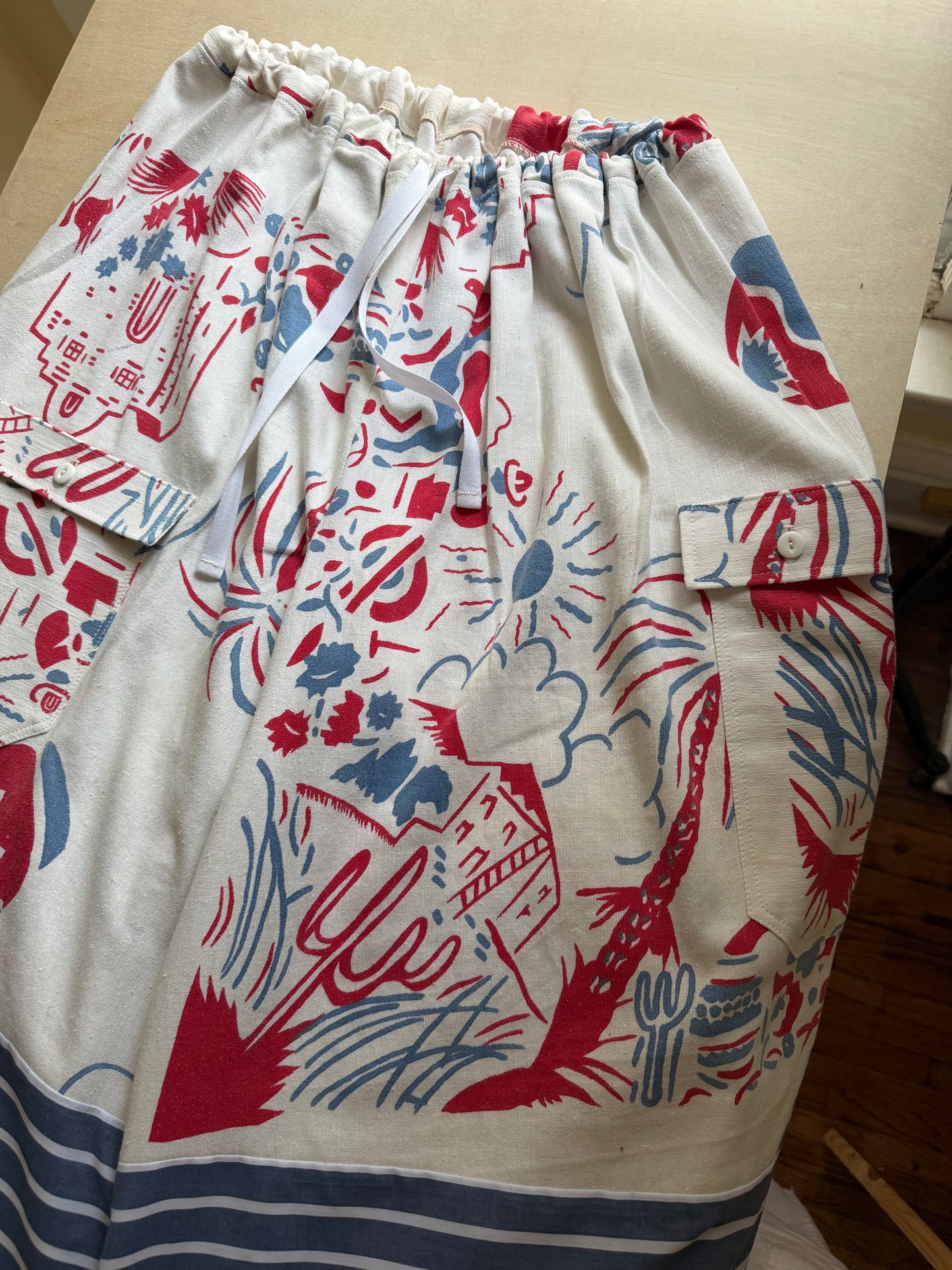 Southwestern Culotte Beach Pants [L/XL]