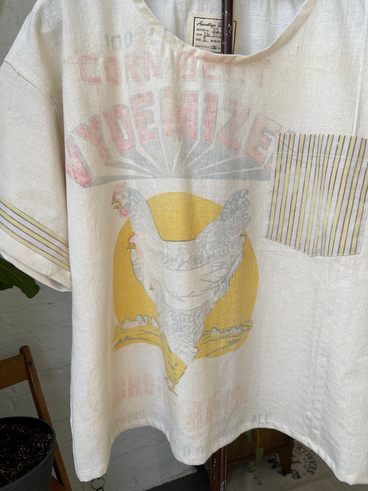 Sunshine Feedsack Tee [S]