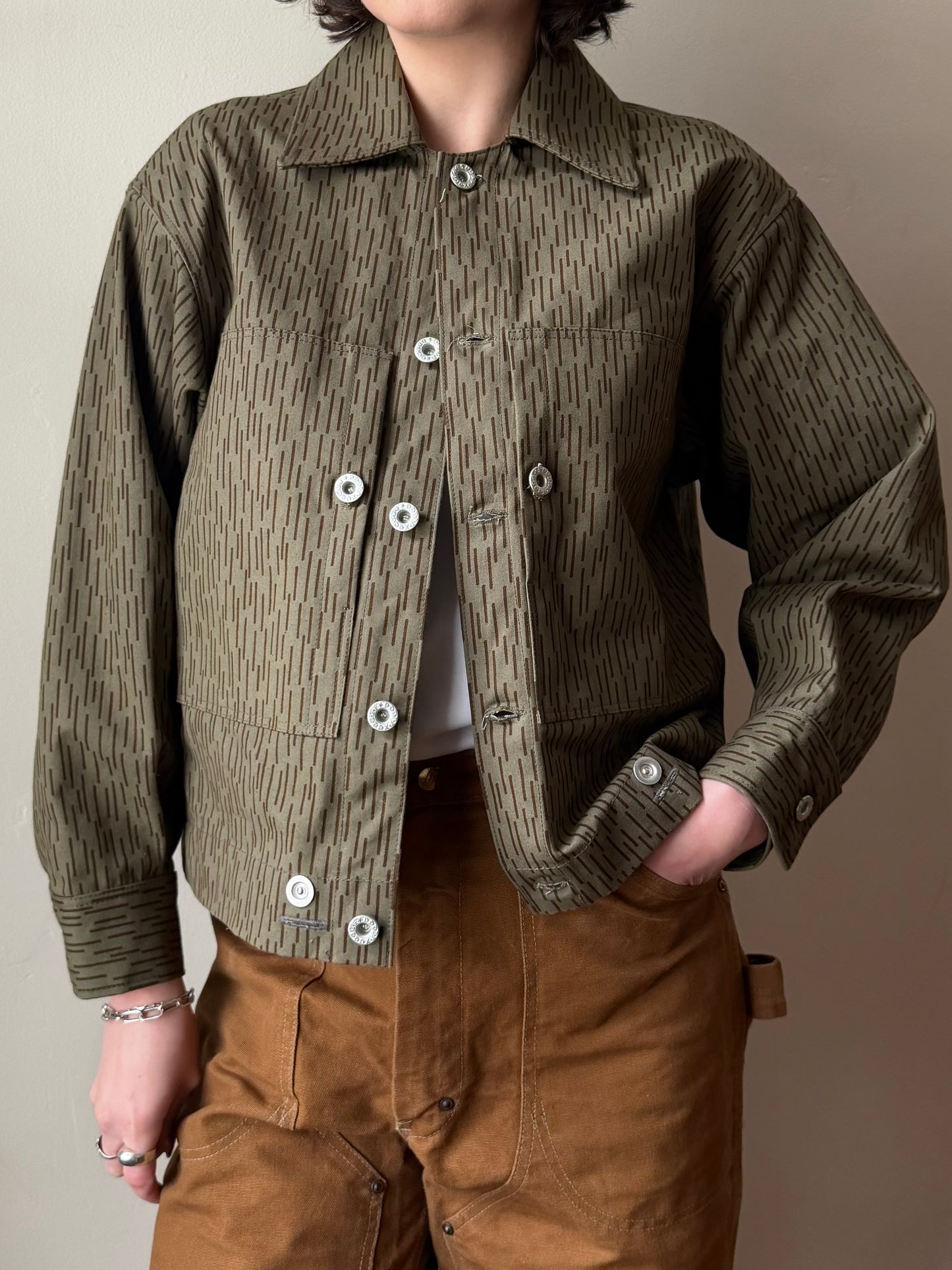 Rain Camo Hunting Jacket [S]