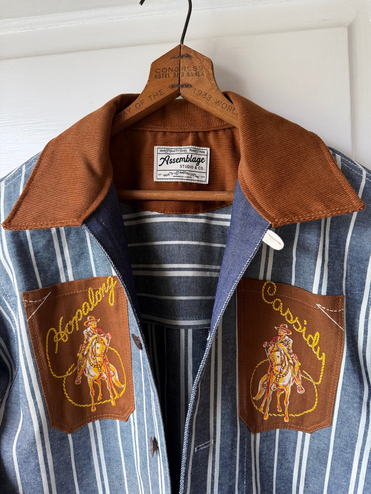 Striped Hopalong Cassidy Jacket [XS/S]