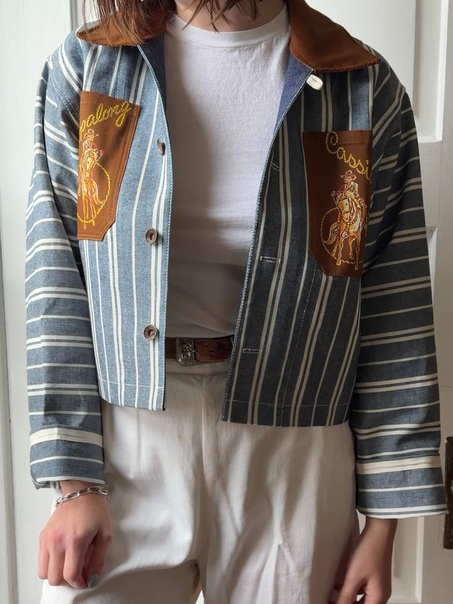 Striped Hopalong Cassidy Jacket [XS/S]