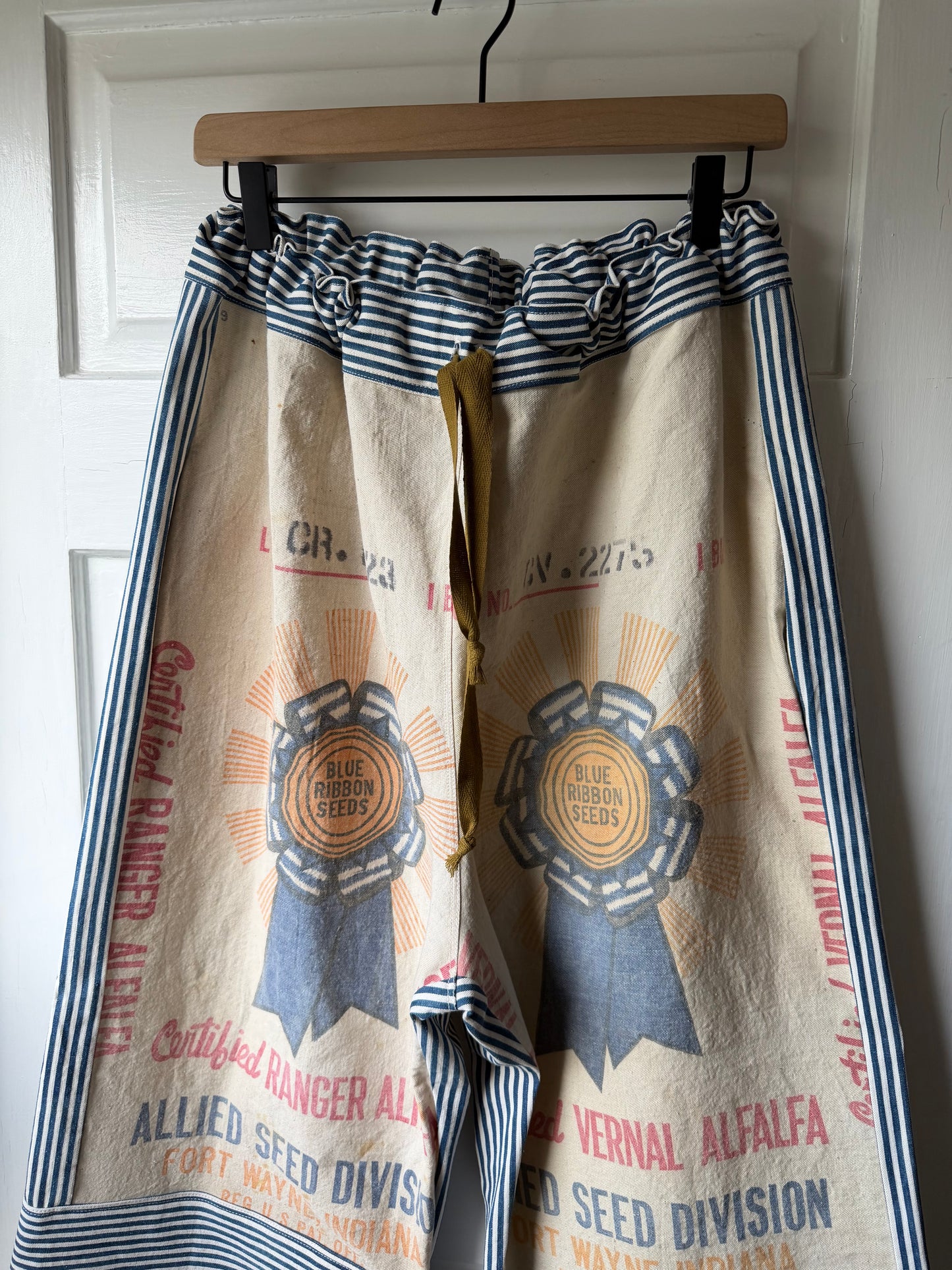 Blue Ribbon Feedsack Pants [M]
