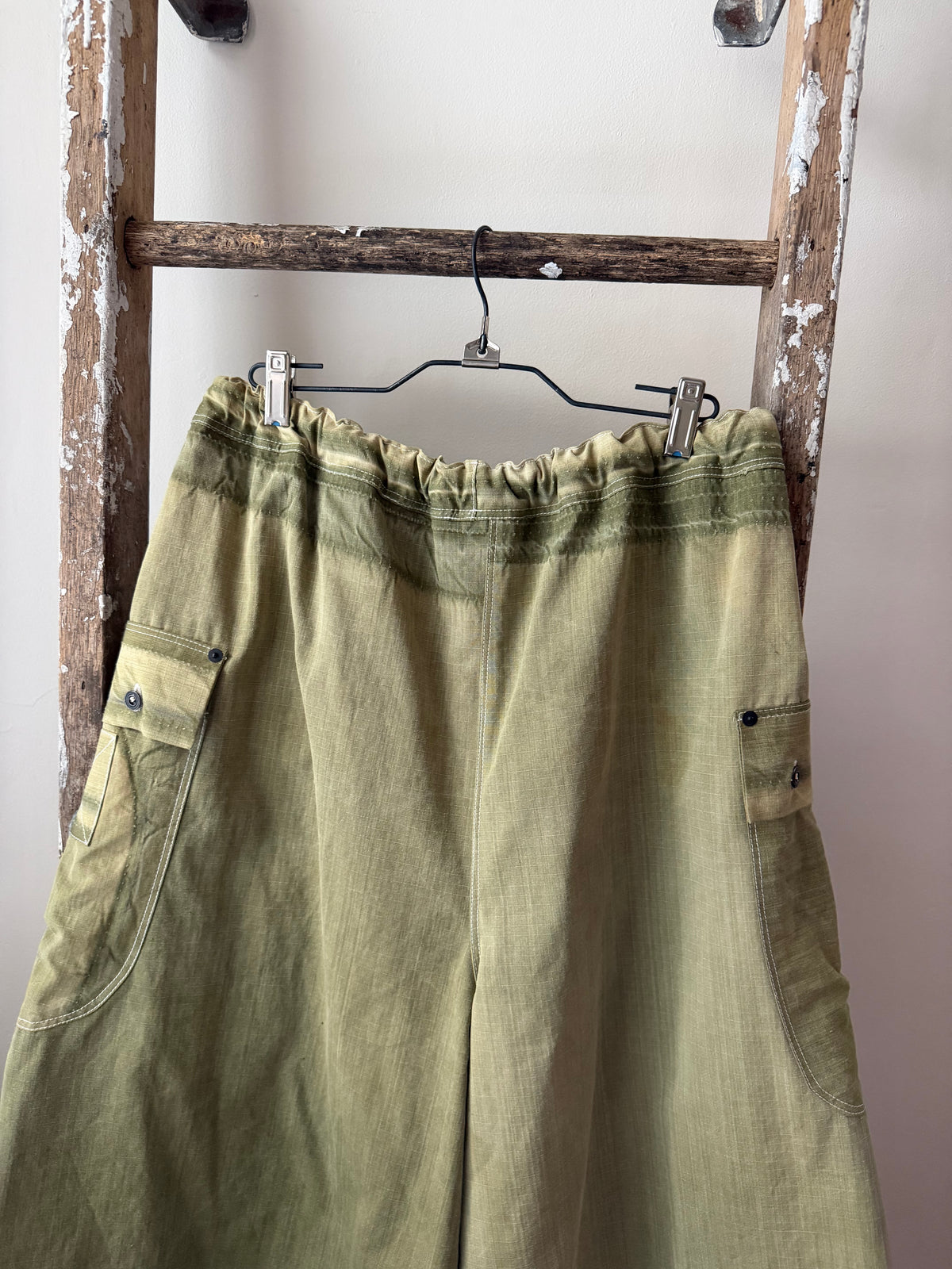 Olive Ripstop Culottes [L]