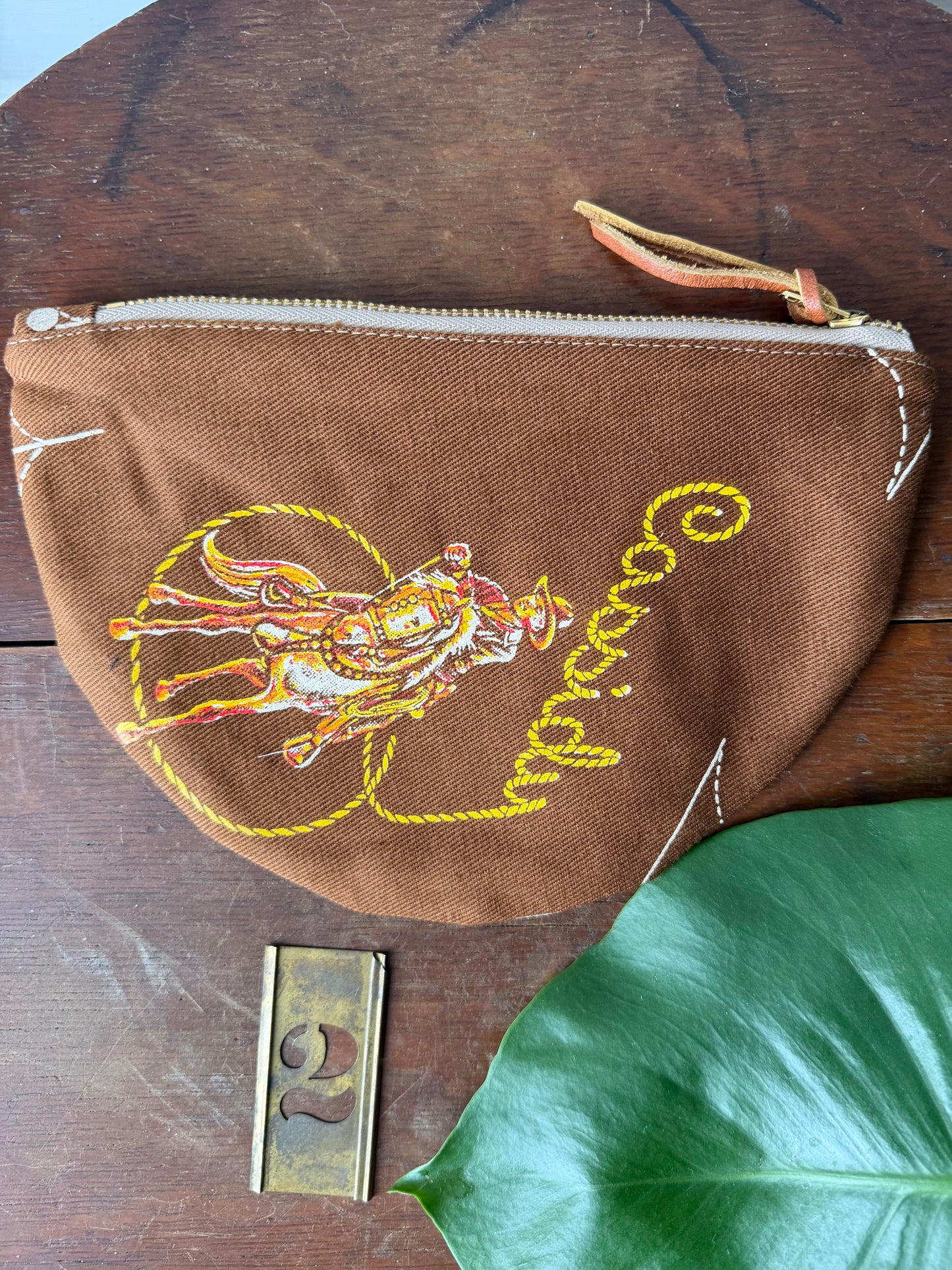Hopalong Cassidy Zipper Pouches