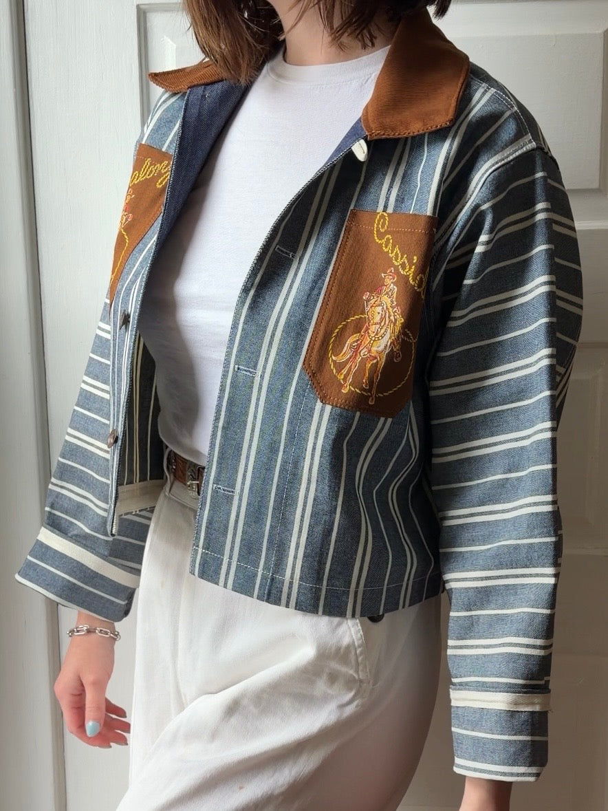 Striped Hopalong Cassidy Jacket [XS/S]