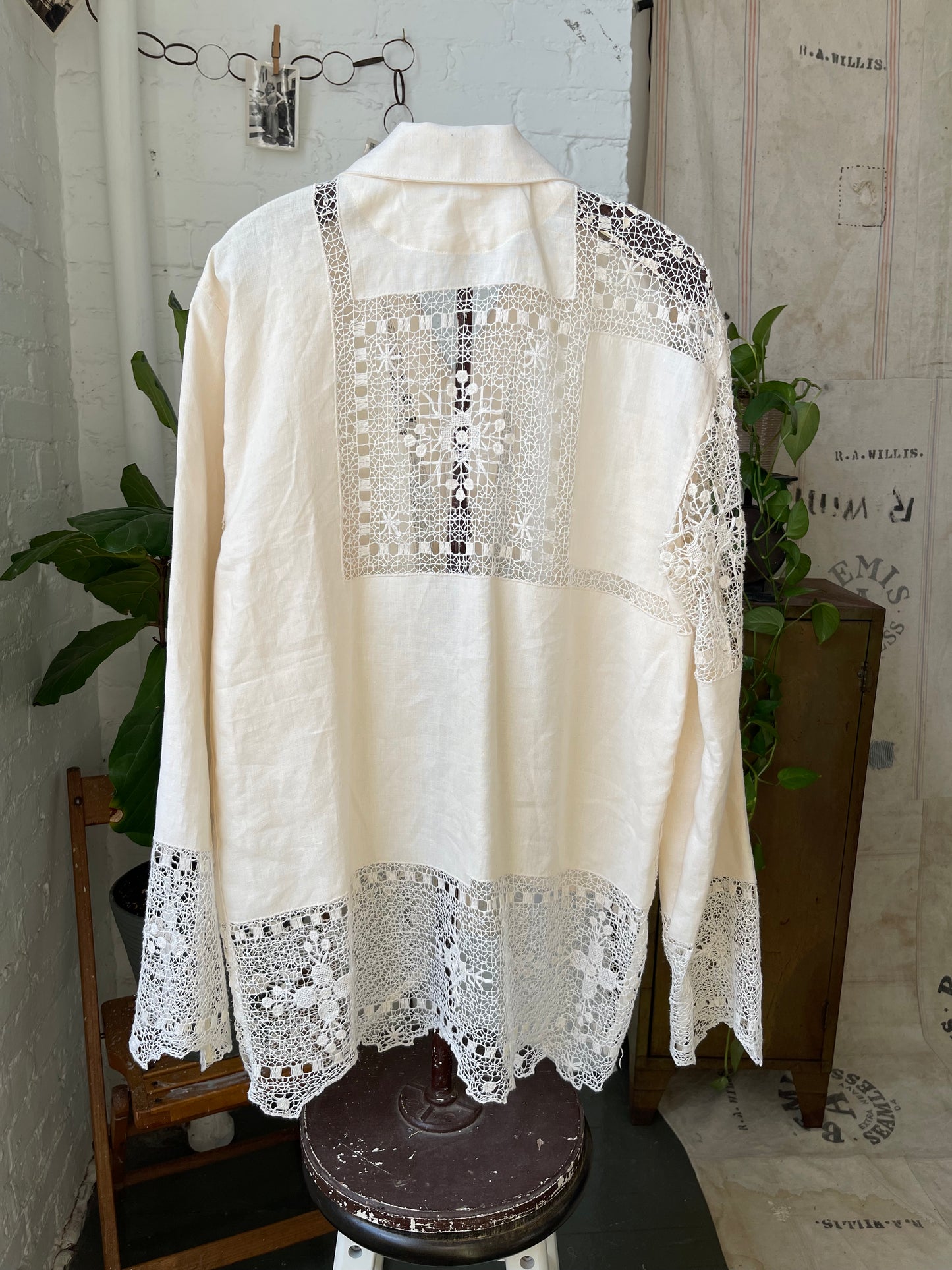 Heirloom Linen Shirt [L]