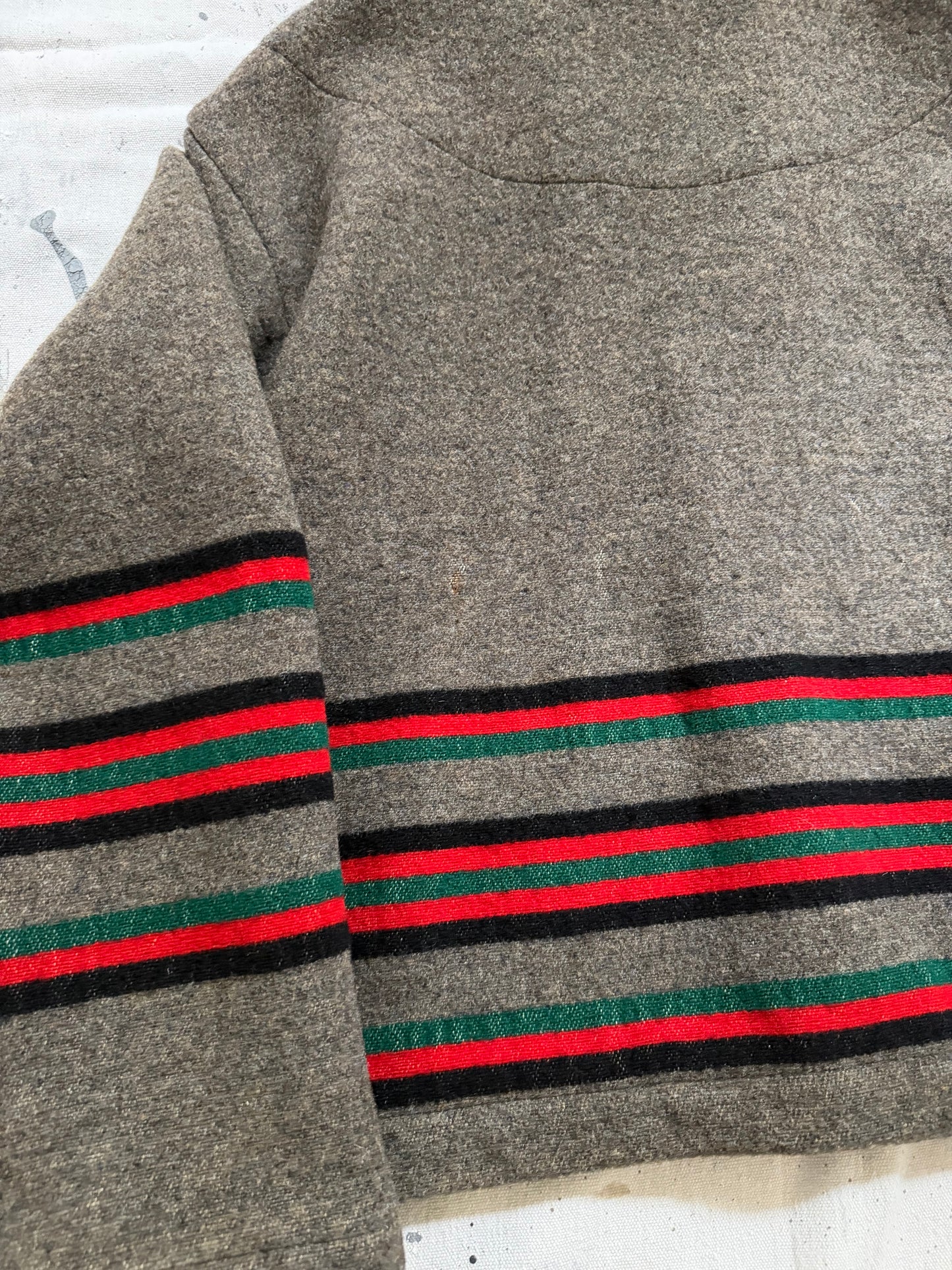 Striped Wool Jacket [S/M]