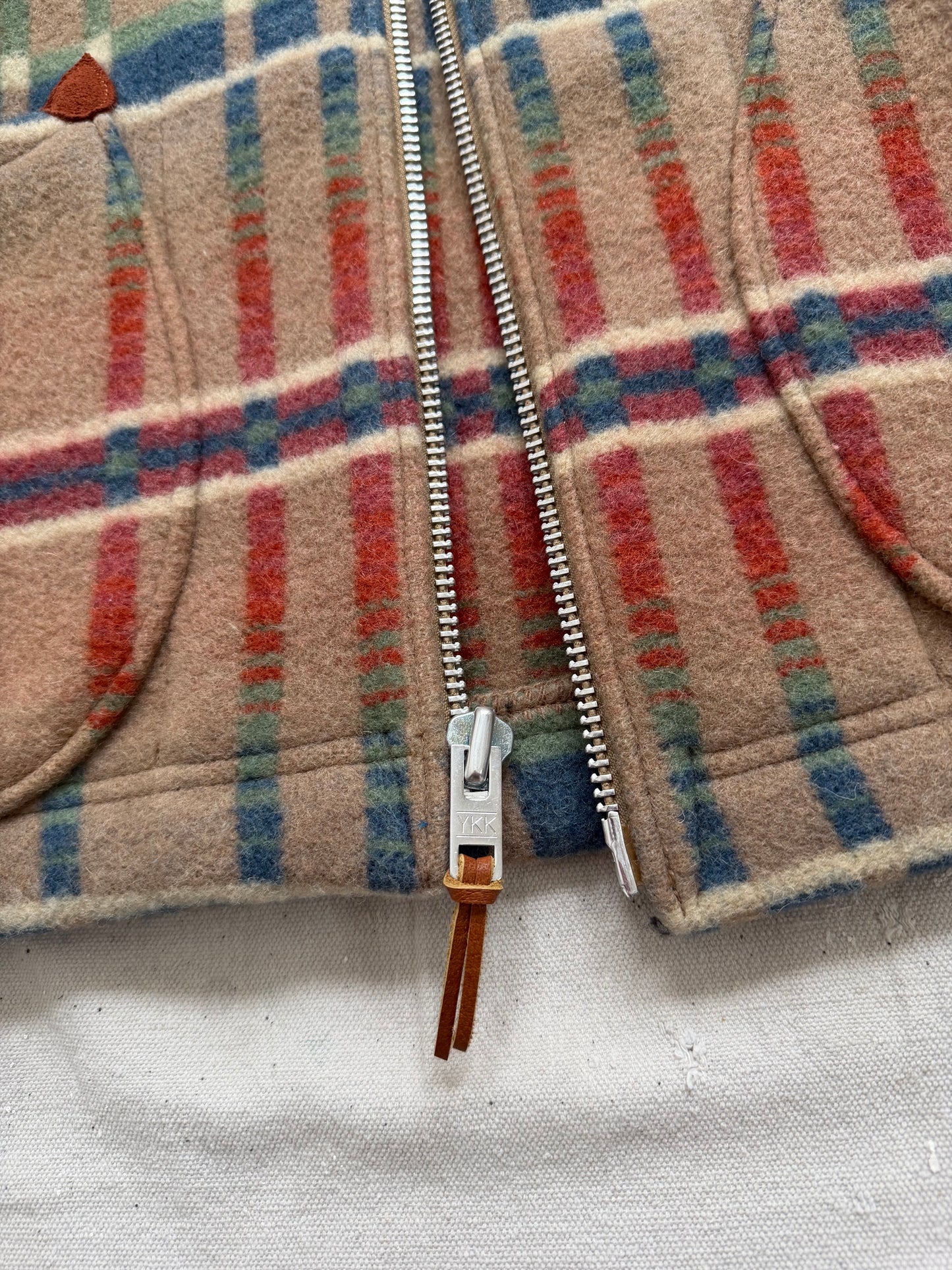 Multi Color Wool Coat [L]