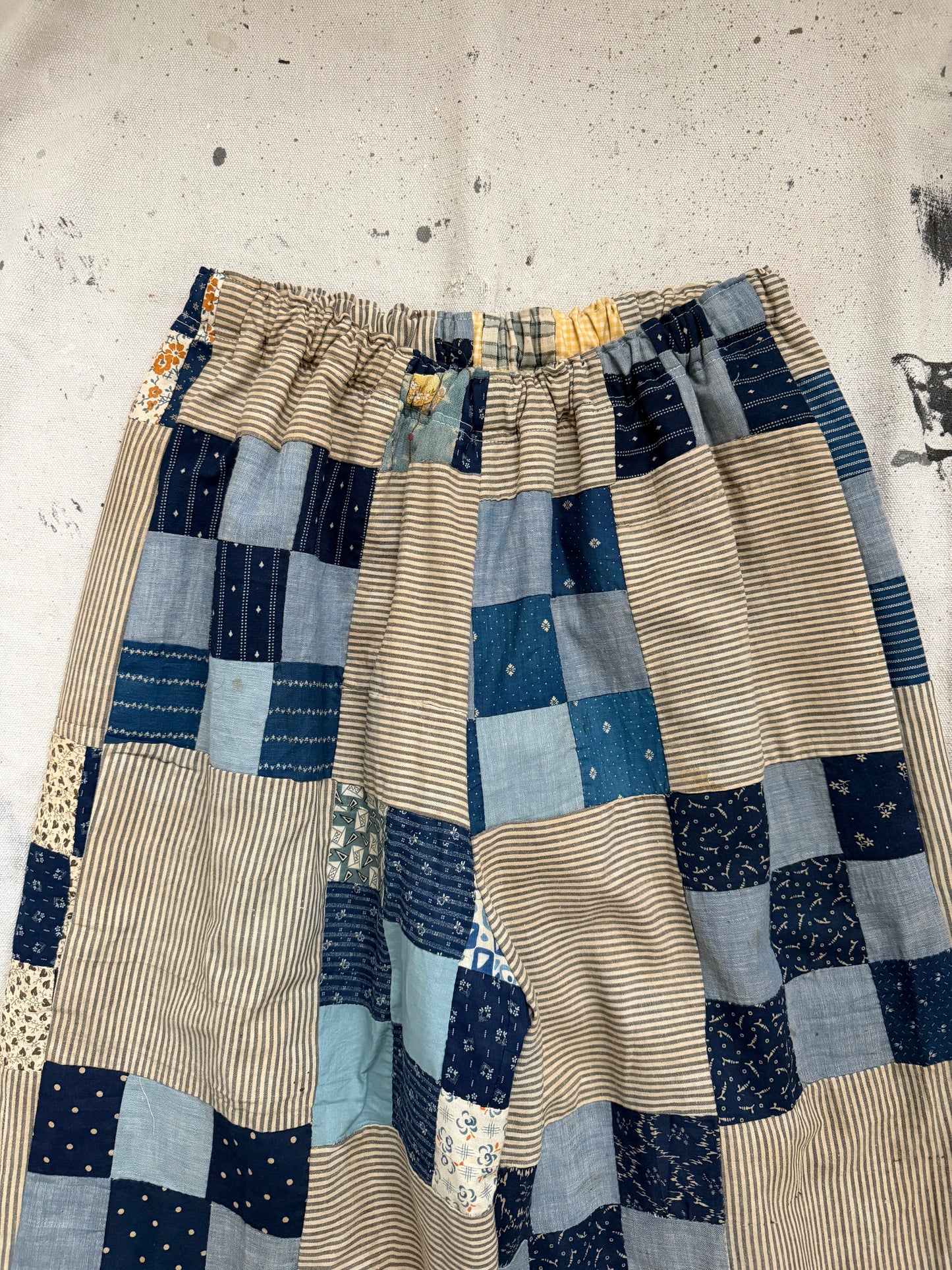 Calico Quilt Topper Pants [M]