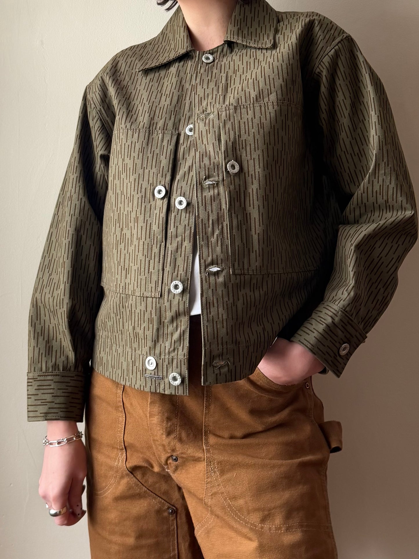 Rain Camo Hunting Jacket [S]