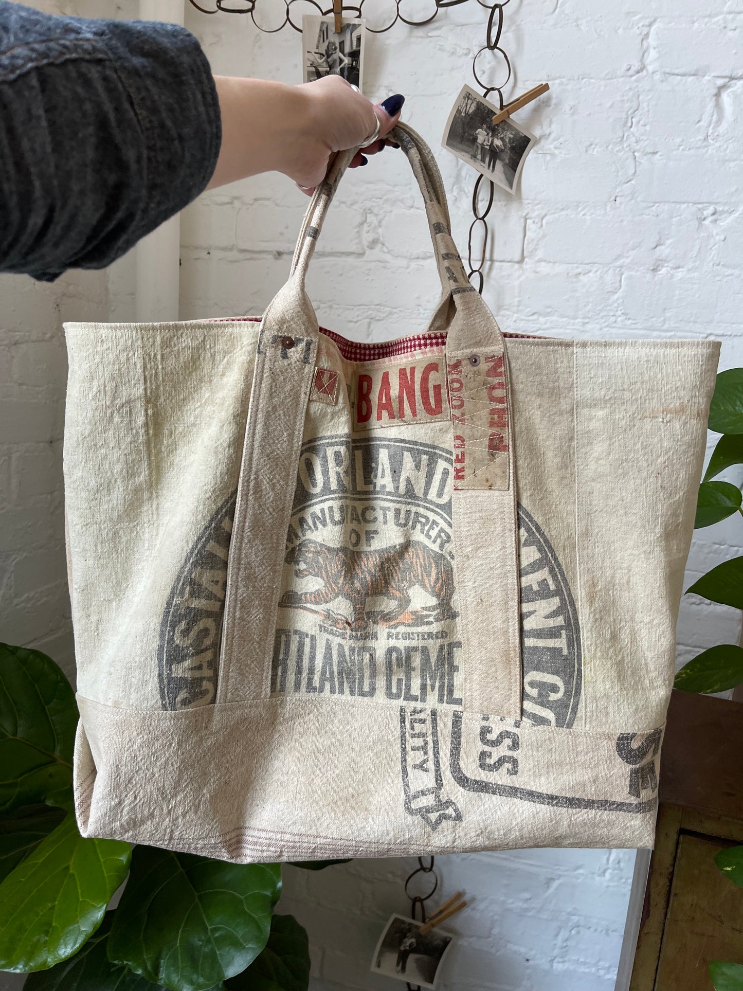 Tiger Sack Tote