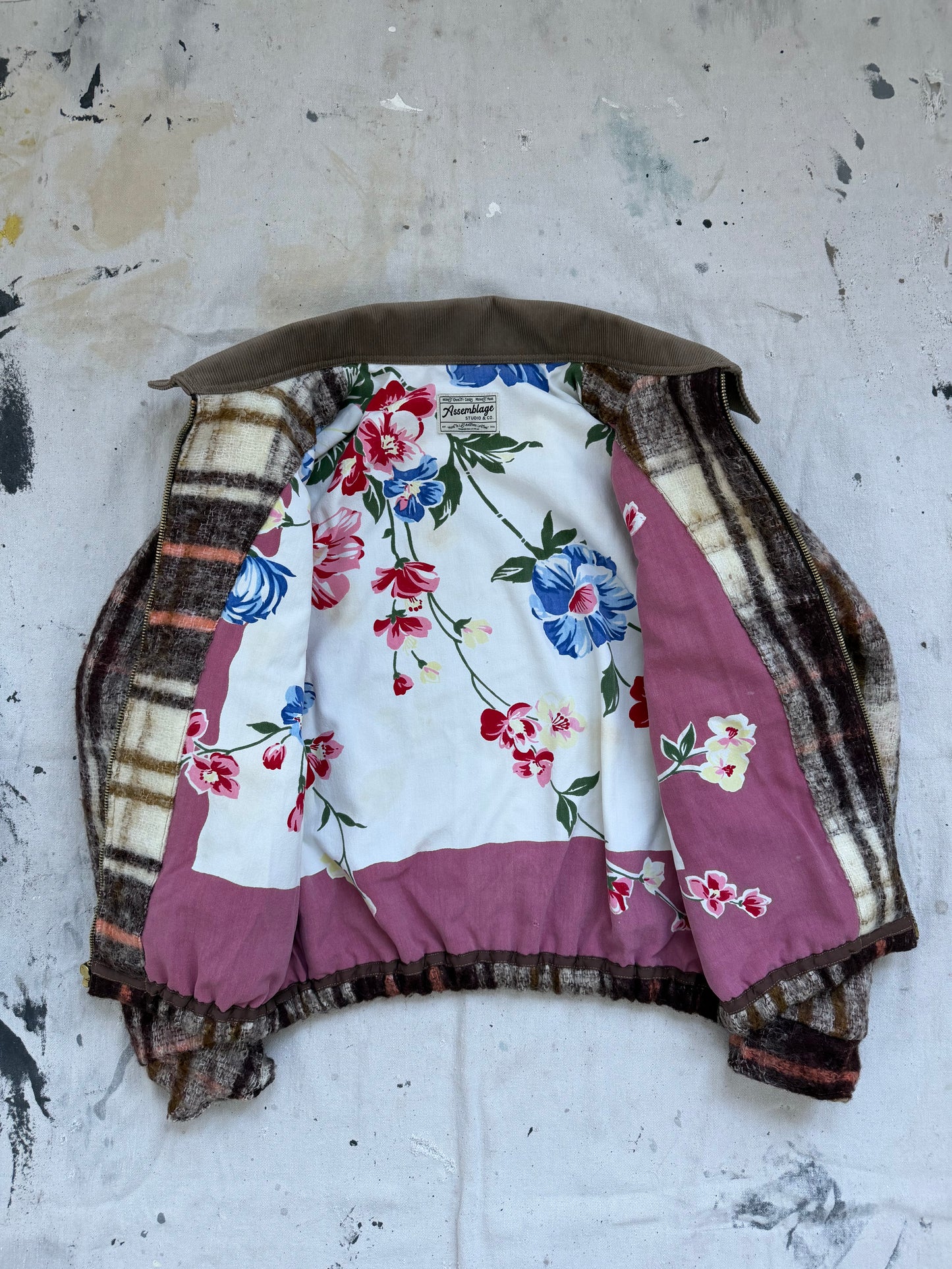 Mohair & Corduroy Jacket [M]