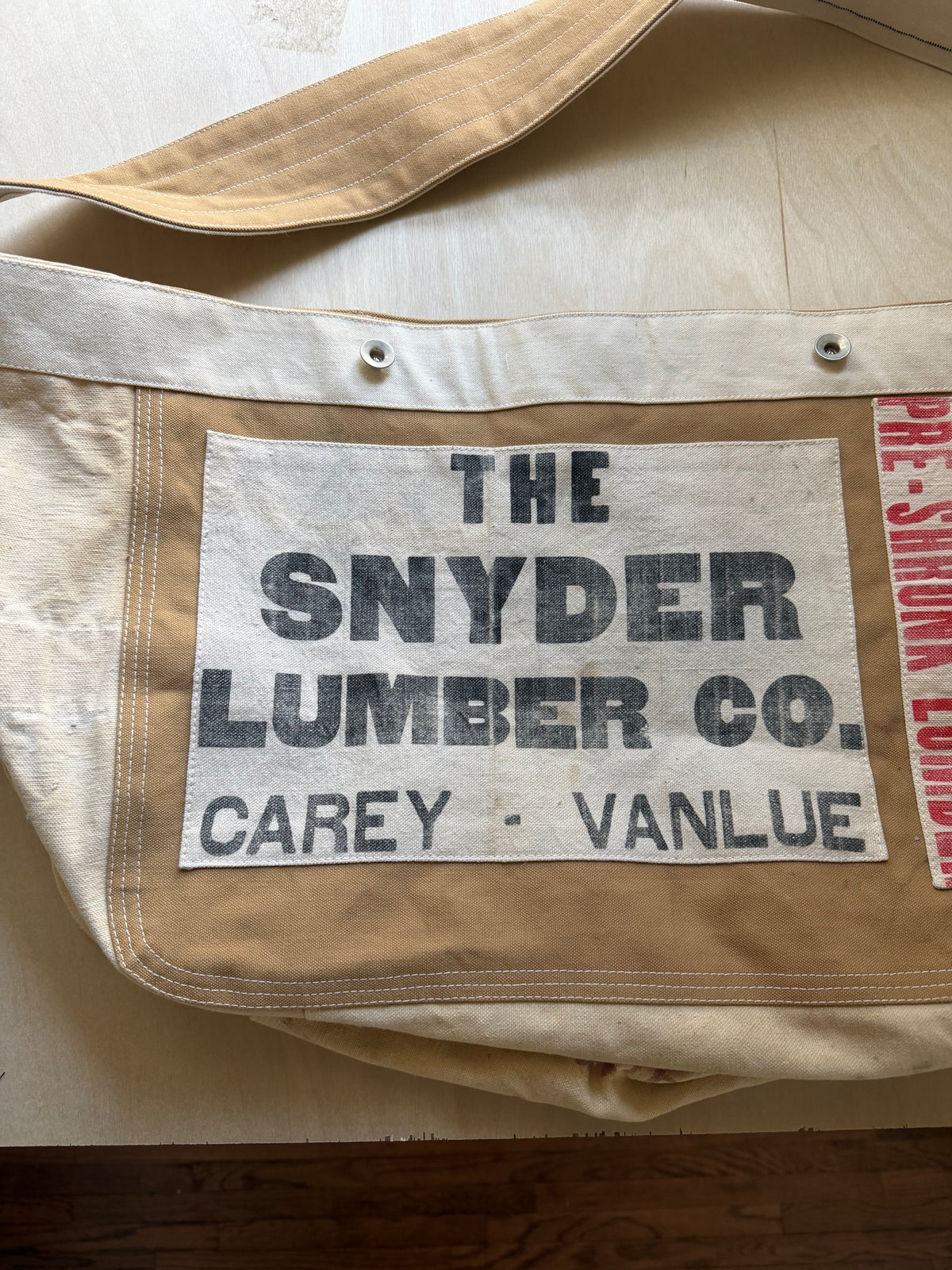 Lumber Apron Newspaper Bag