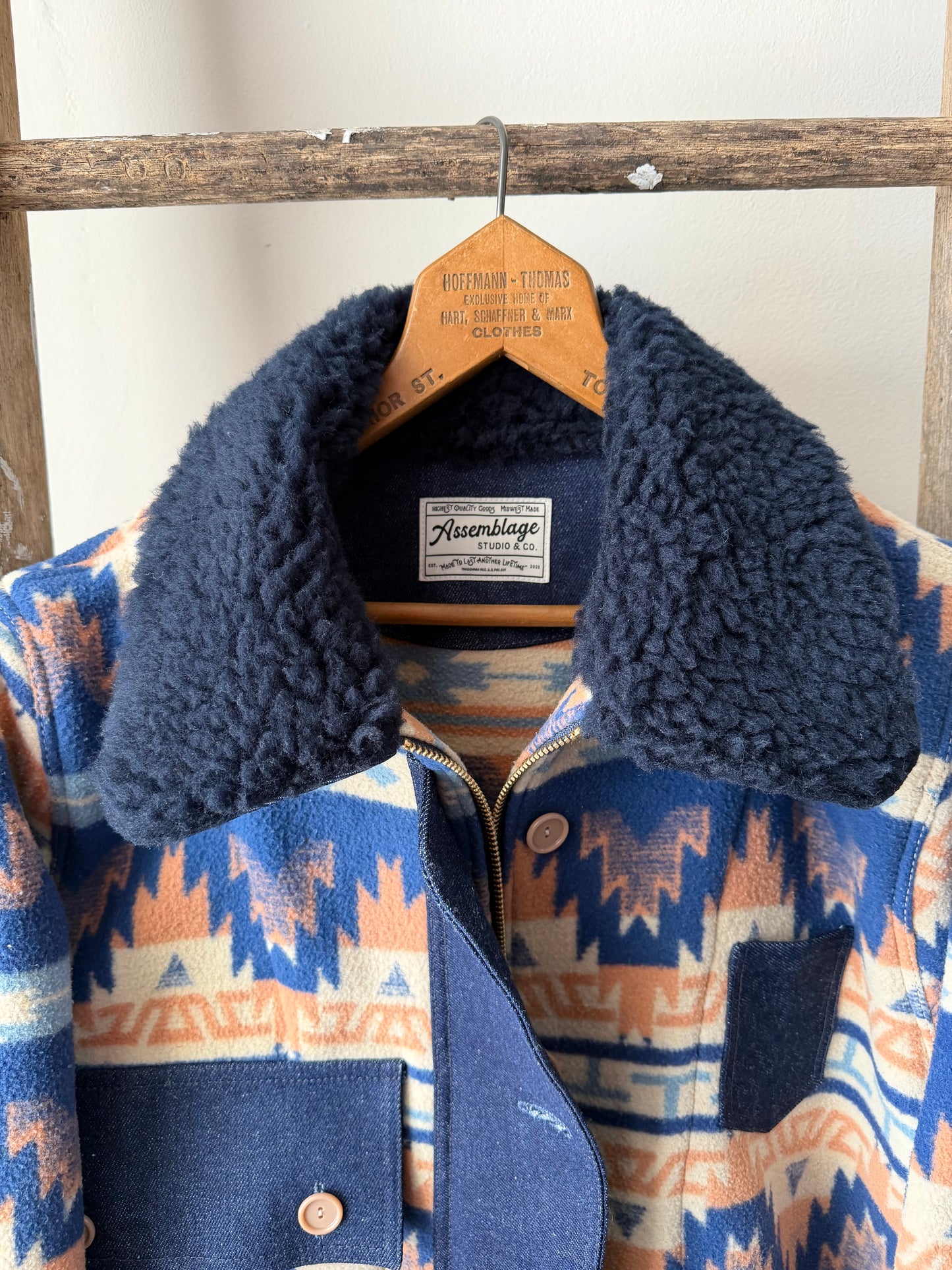 Camp Blanket & Denim Jacket [S]