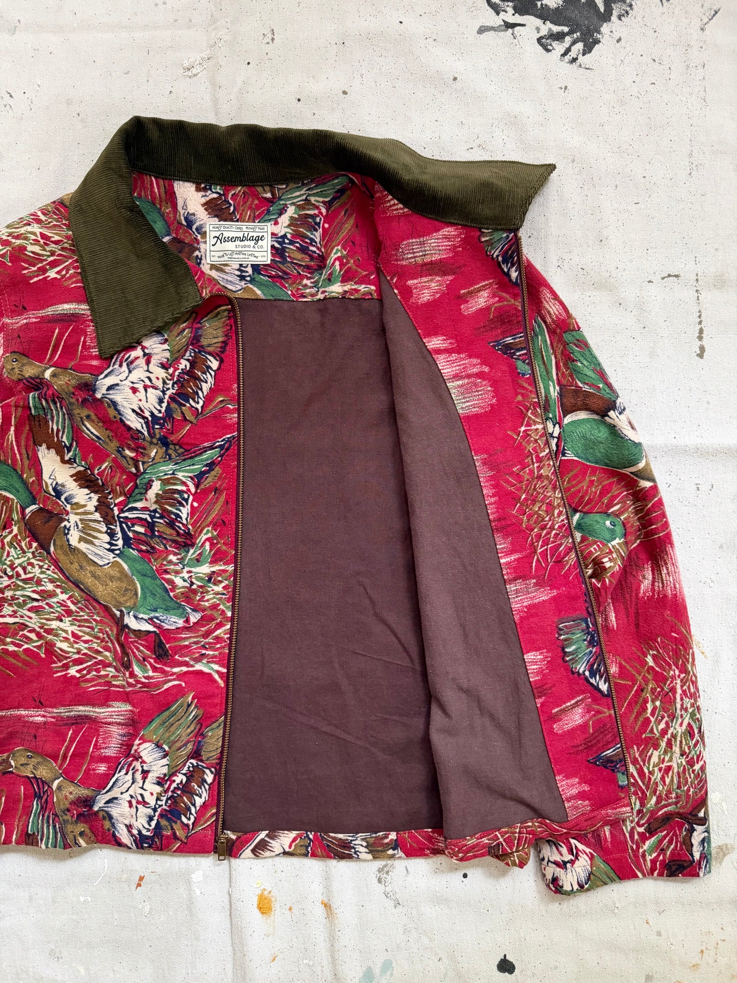 Maroon Mallard Jacket [S/M]