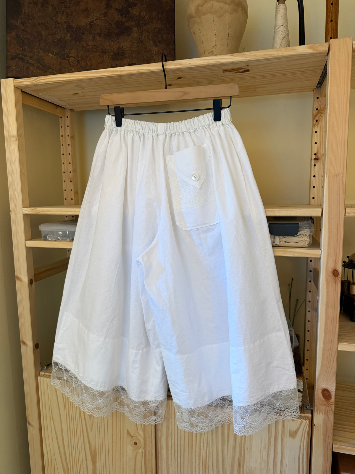 Pillowcase Bloomers with Lace Hem [OS]