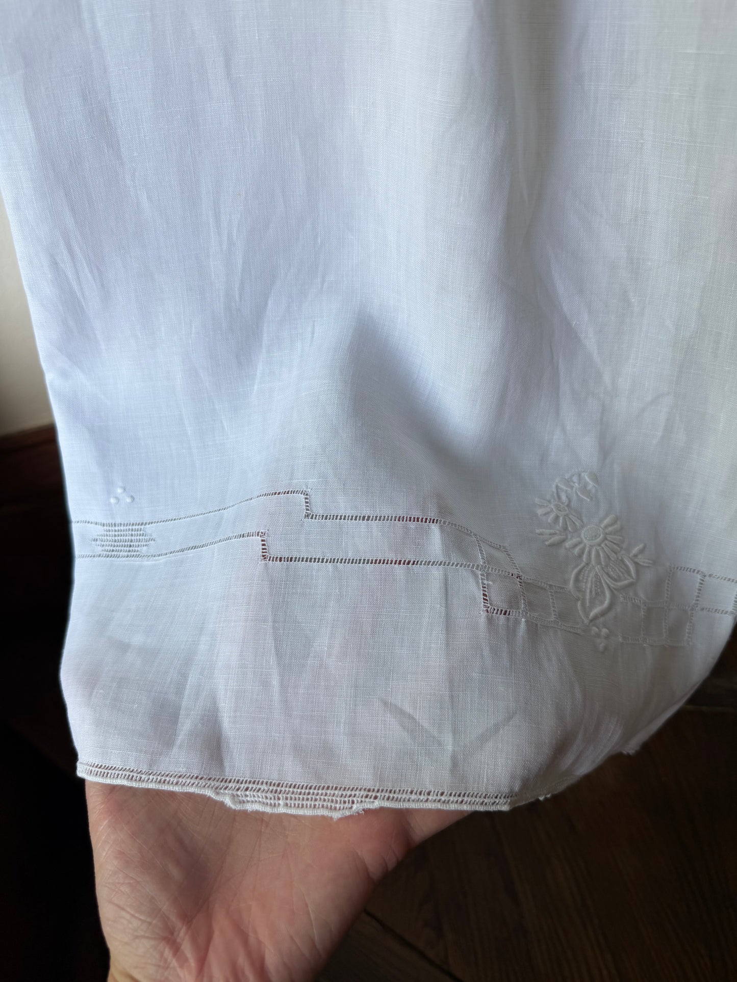 Heirloom Linen Bloomer Pants w/ Wrap Skirt [S/M]