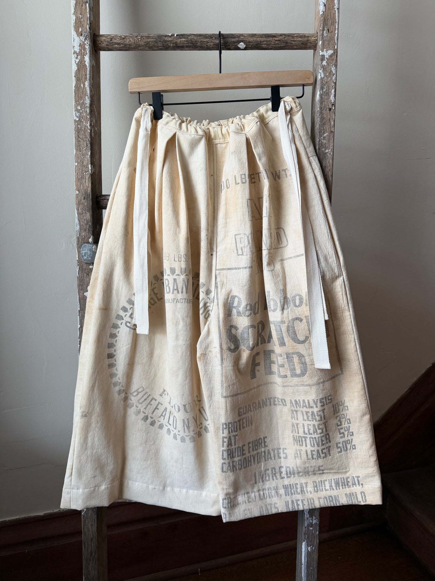 Feedsack Tie Culottes [One Size]