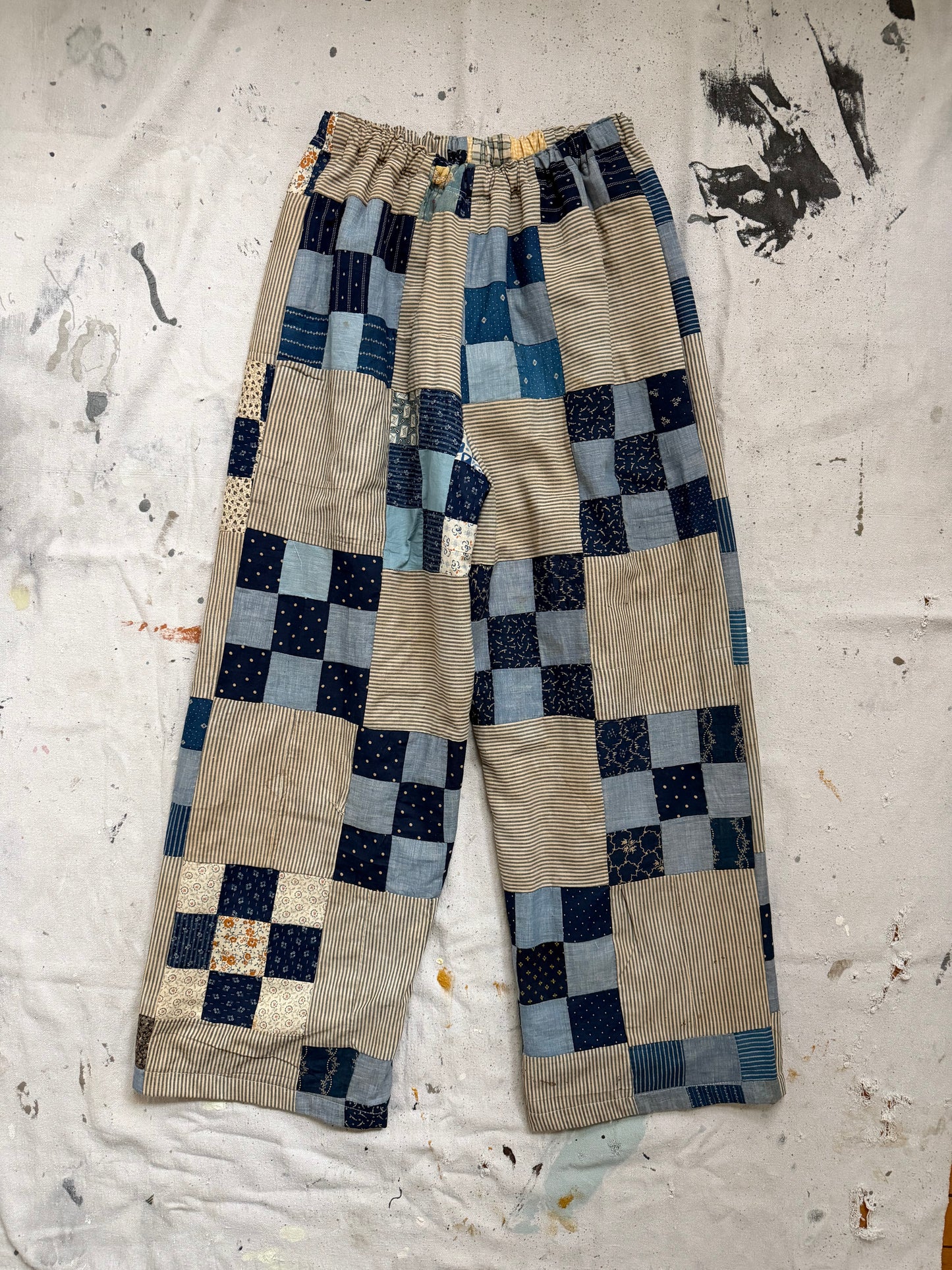 Calico Quilt Topper Pants [M]