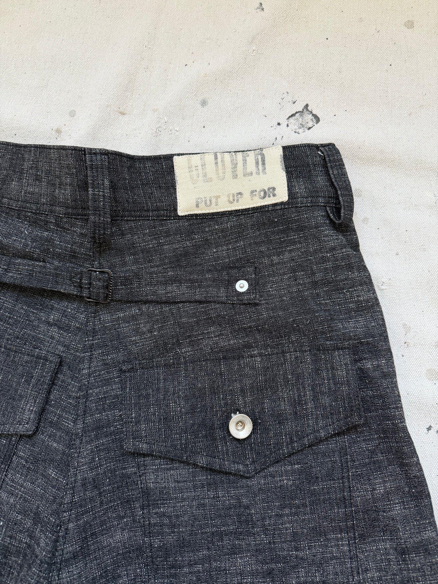 Slub Denim Buckleback Friskos [30x31]