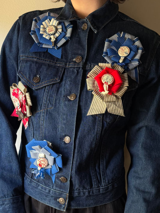 Carnival Pinback Prize Ribbons