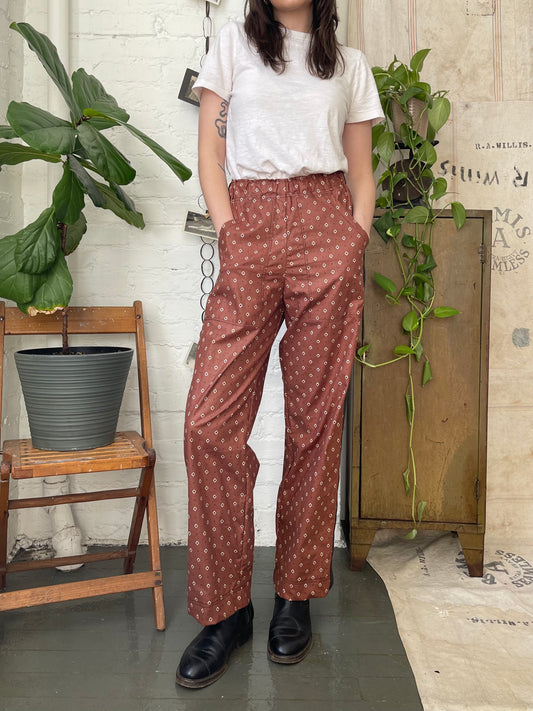 Southwestern Striped Trousers [S]