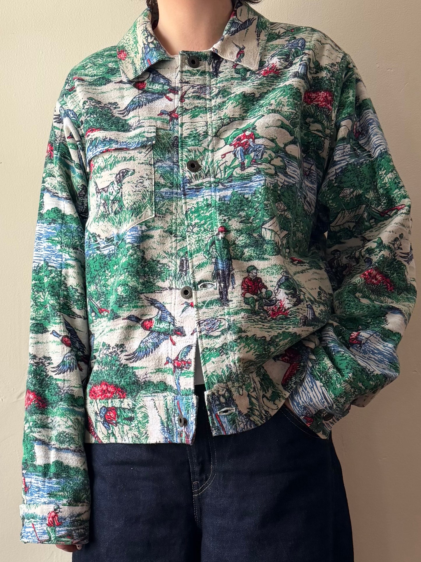 Camping Hunters Buckle Back Jacket [M]