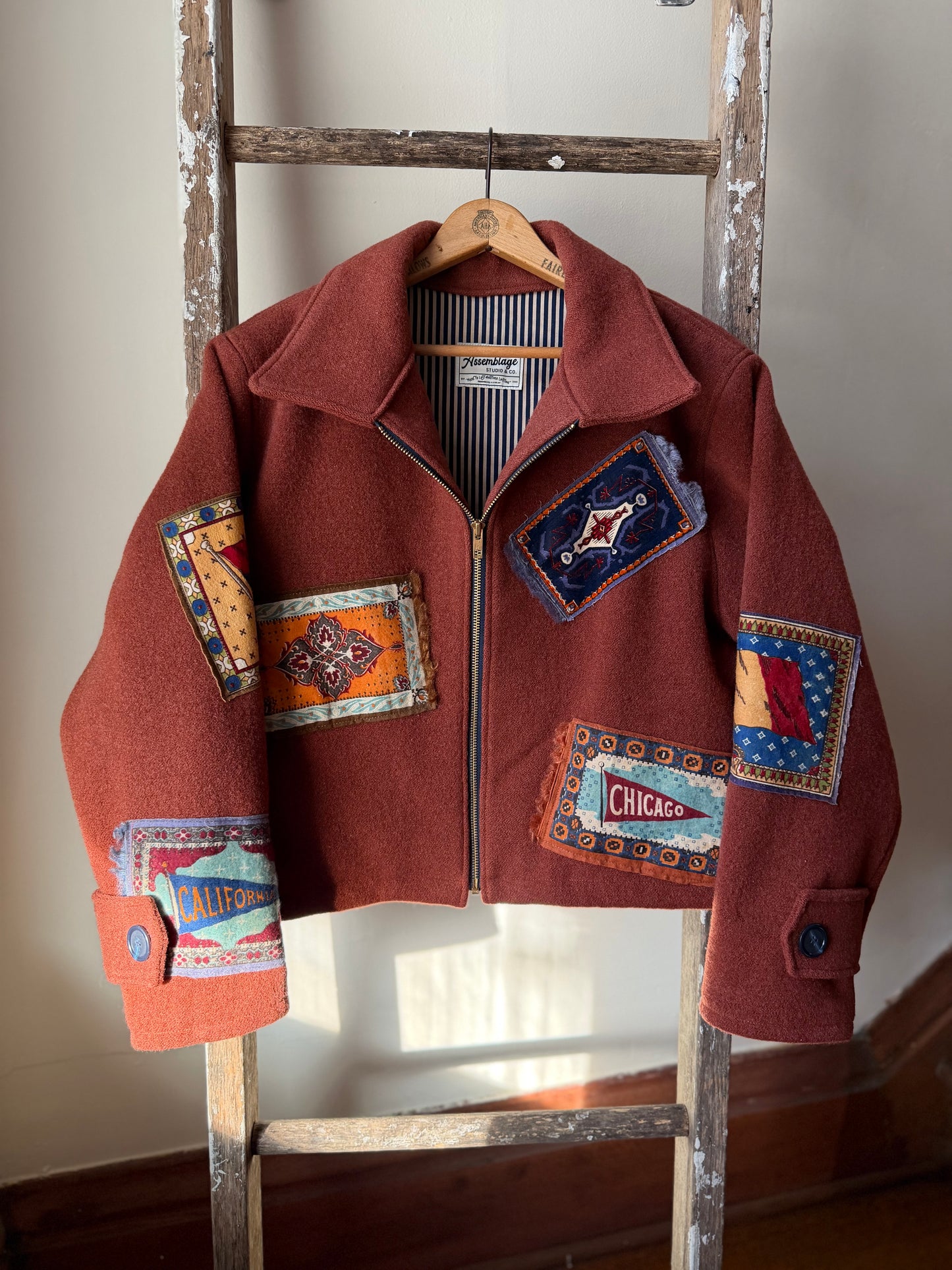 Traveler Postcard Wool Jacket [S]