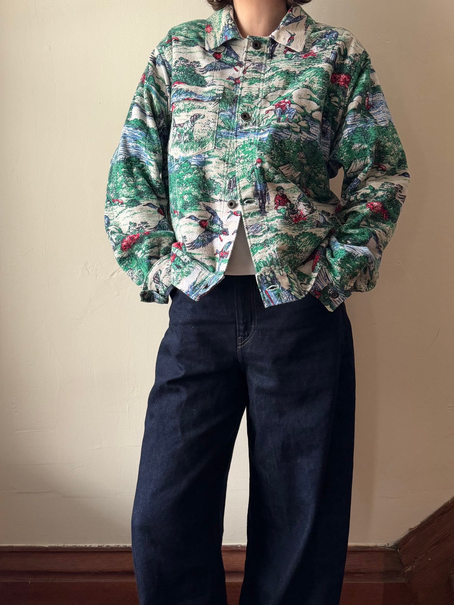 Camping Hunters Buckle Back Jacket [M]