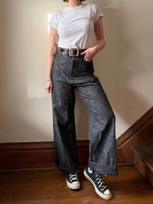 Slub Denim Buckleback Friskos [30x31]