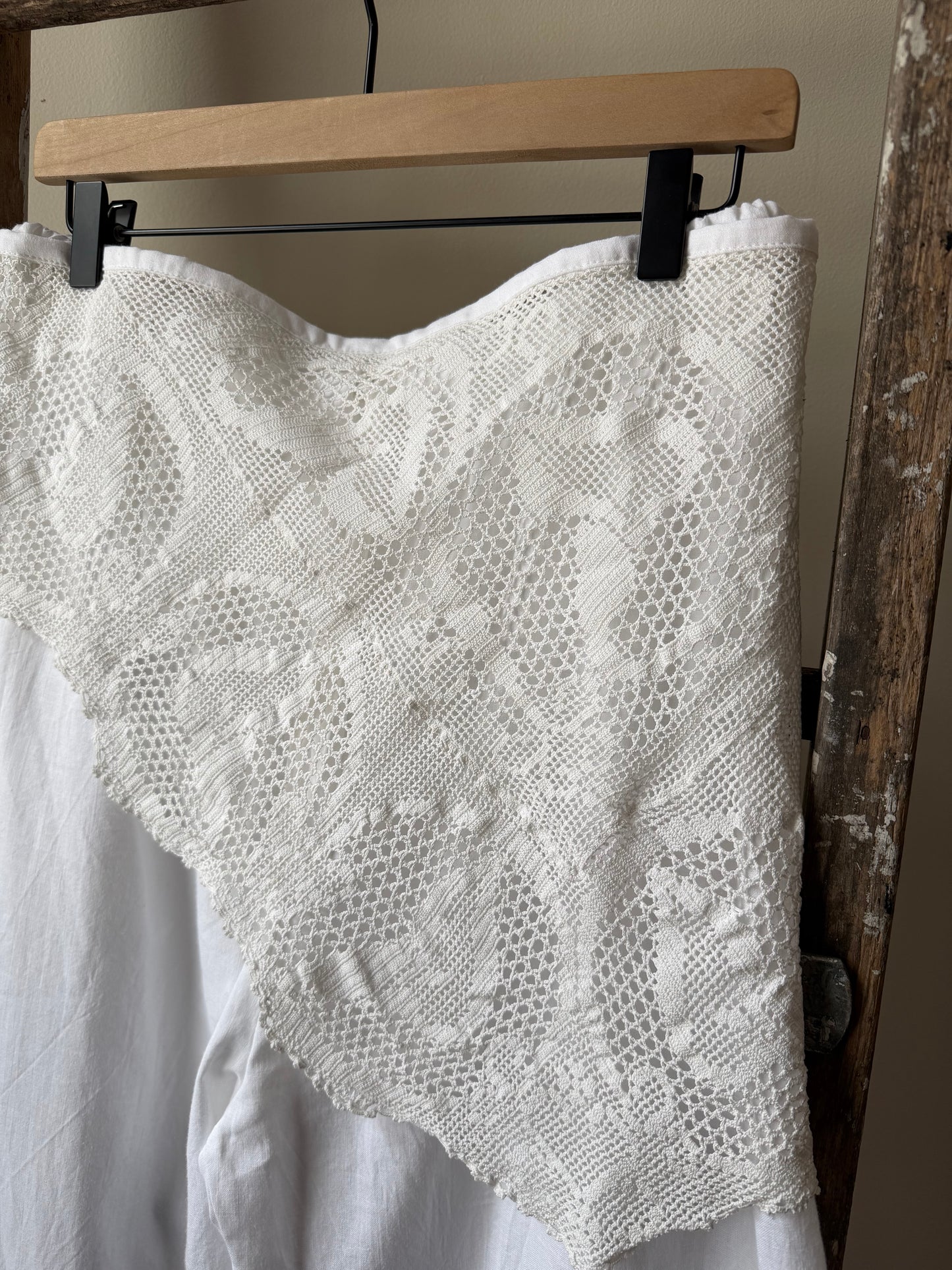 Crochet Hem Bloomer Pants w/ Apron [M/L]