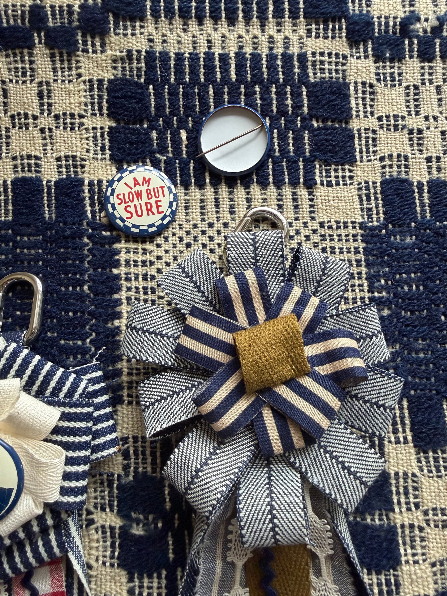 Carnival Pinback Prize Ribbons