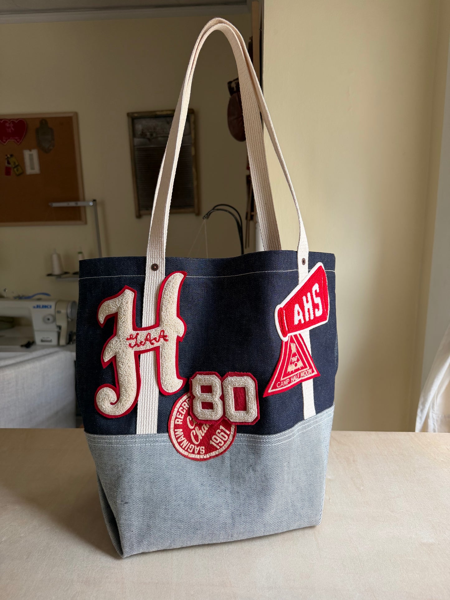 Camper's Carryall Denim Tote