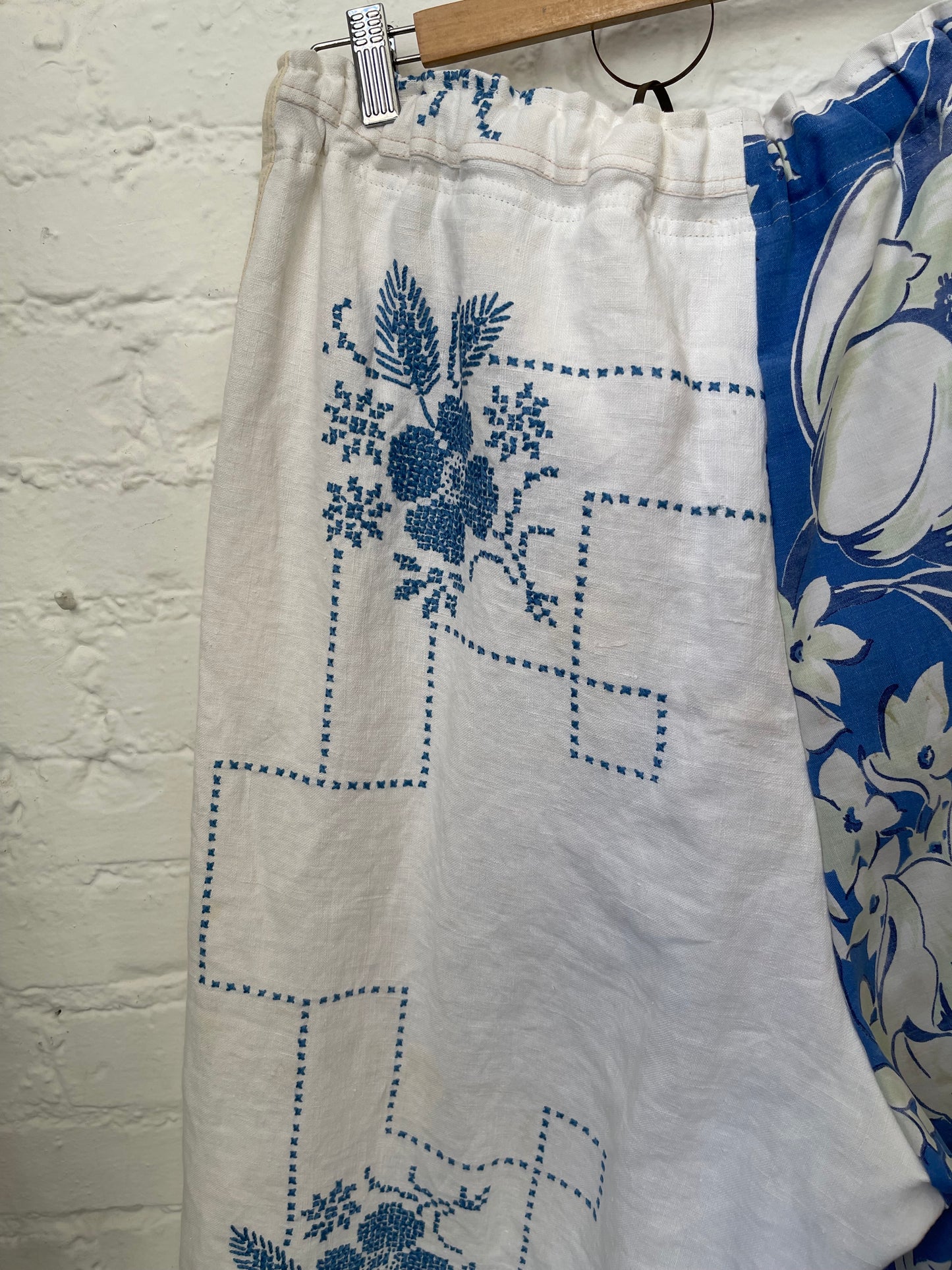 Diamond & Floral Pants [XL]