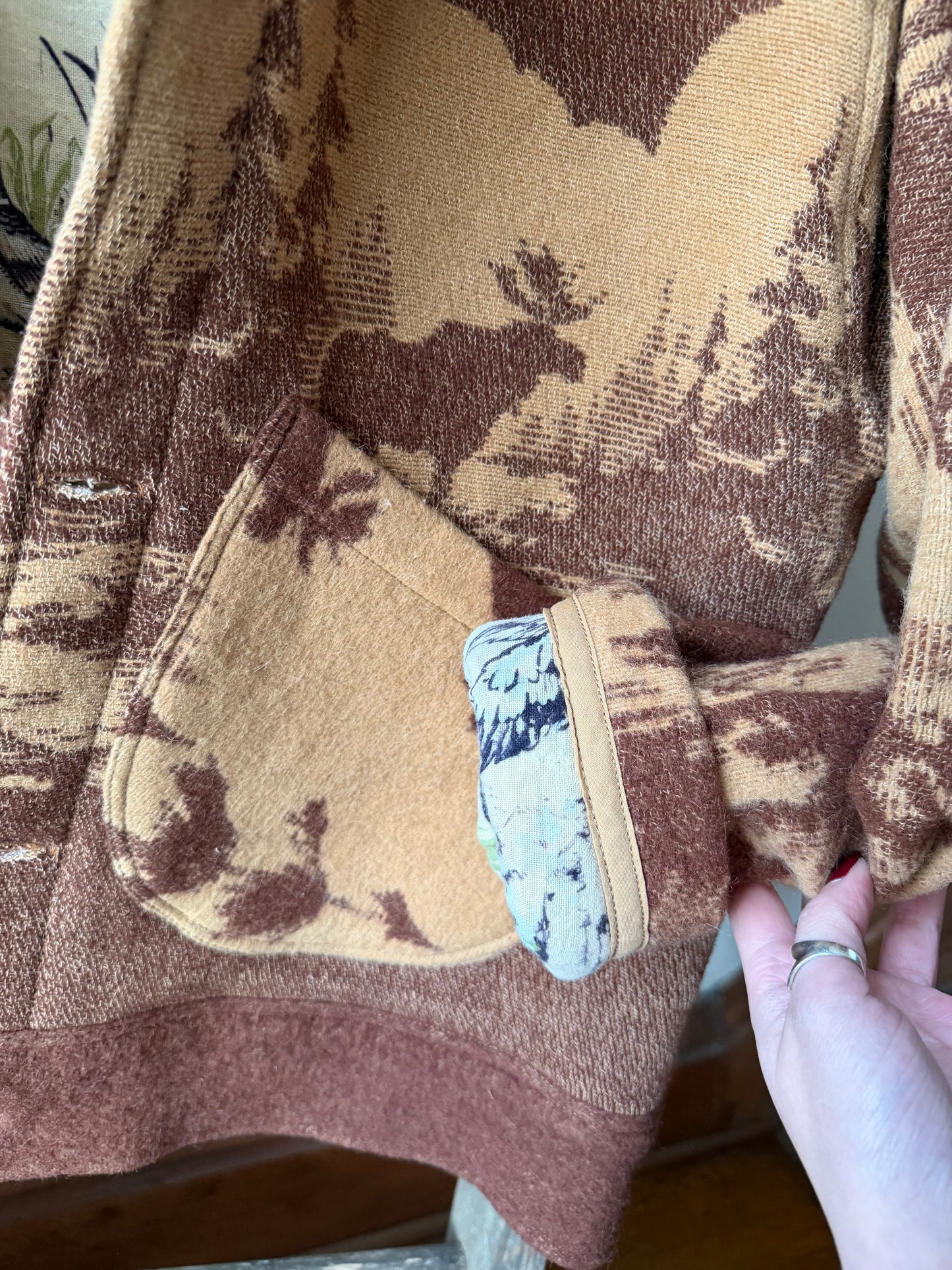 Wool Moose Jacket [S]