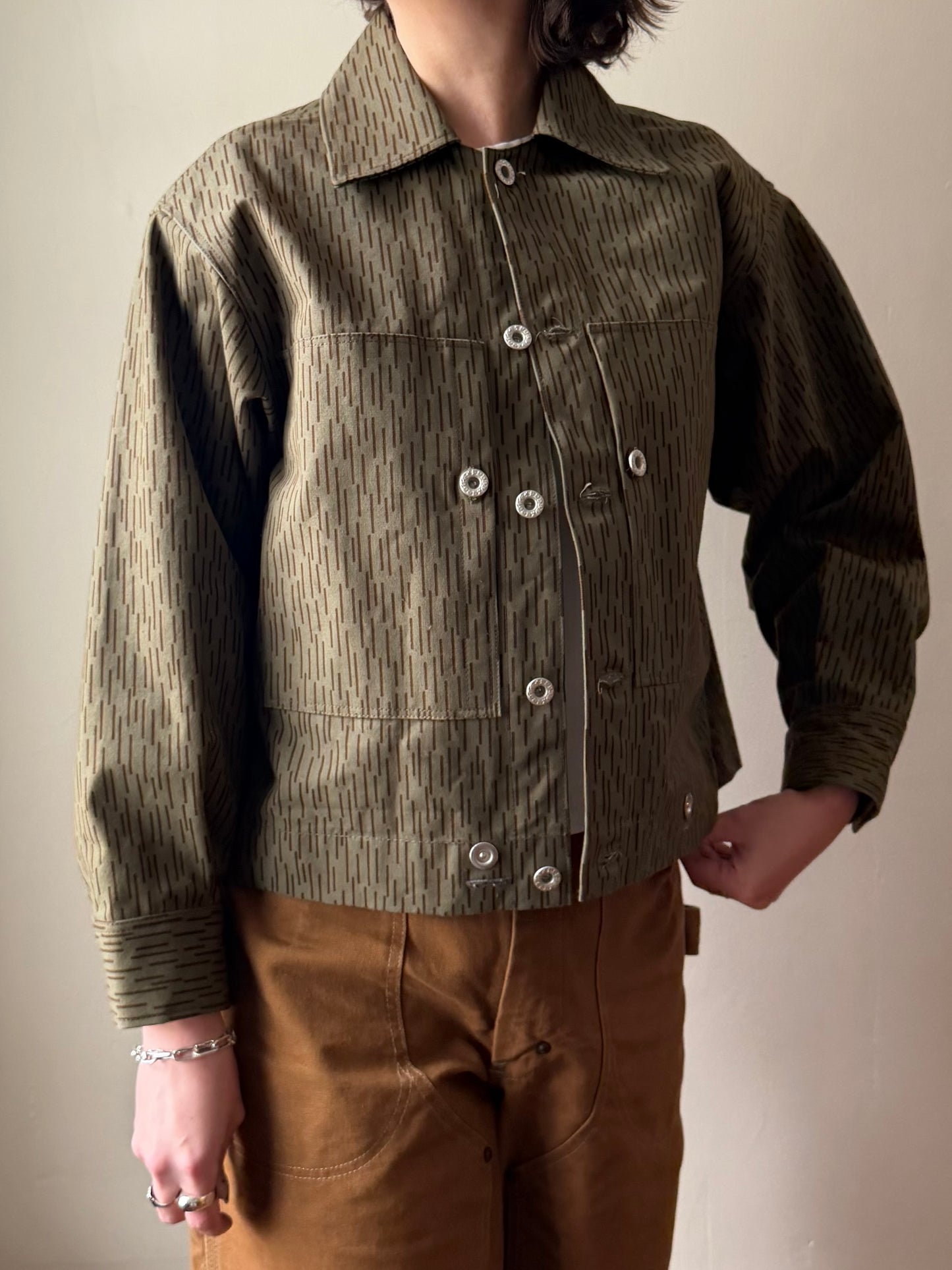 Rain Camo Hunting Jacket [S]