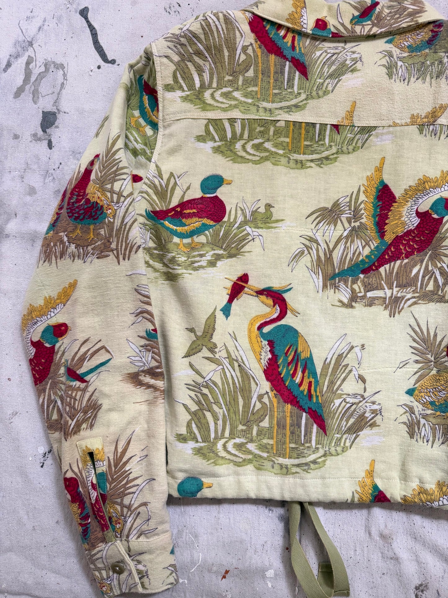 Quail & Heron Zip Up Jacket [M]