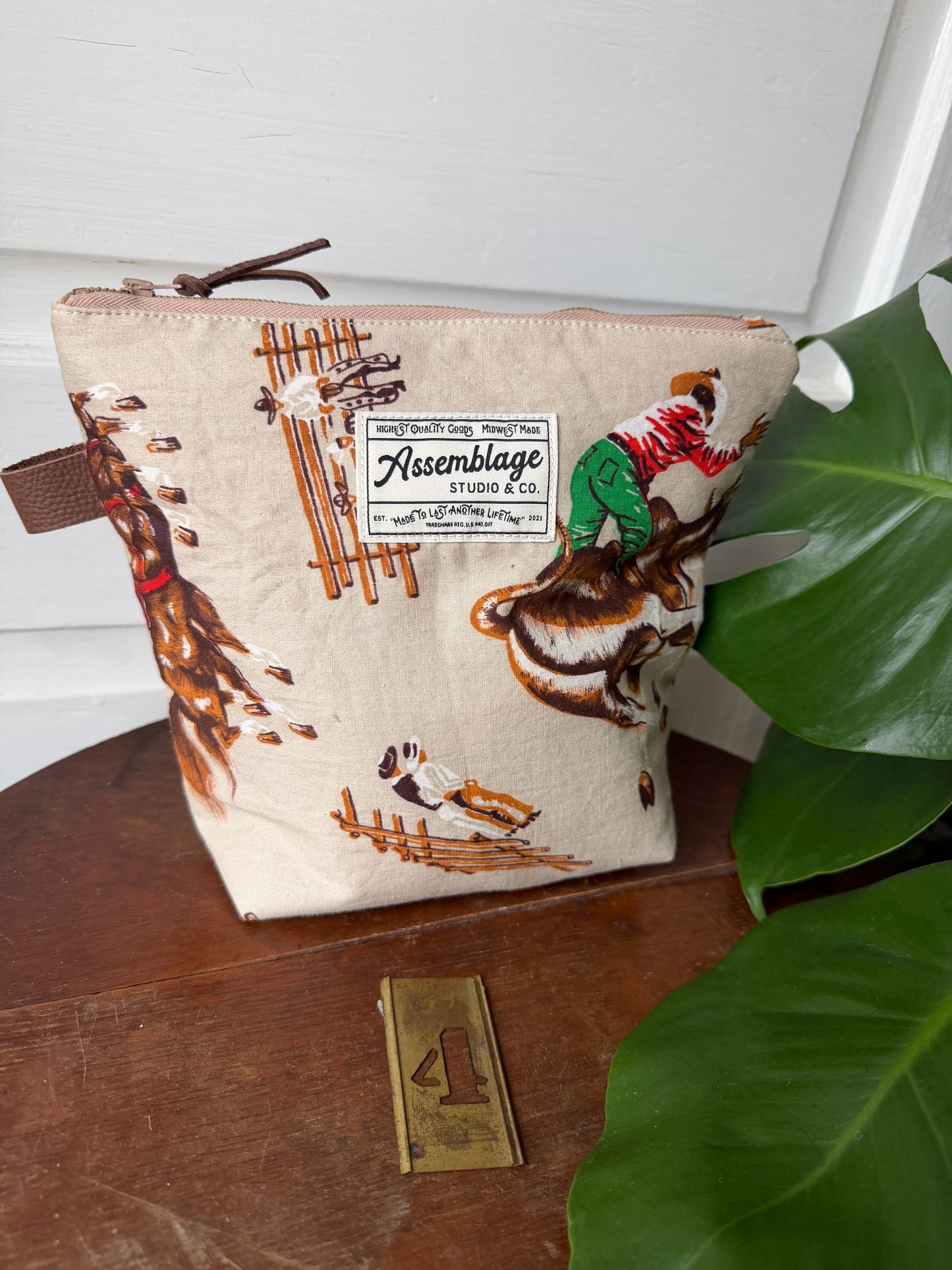 Rodeo Zipper Pouches