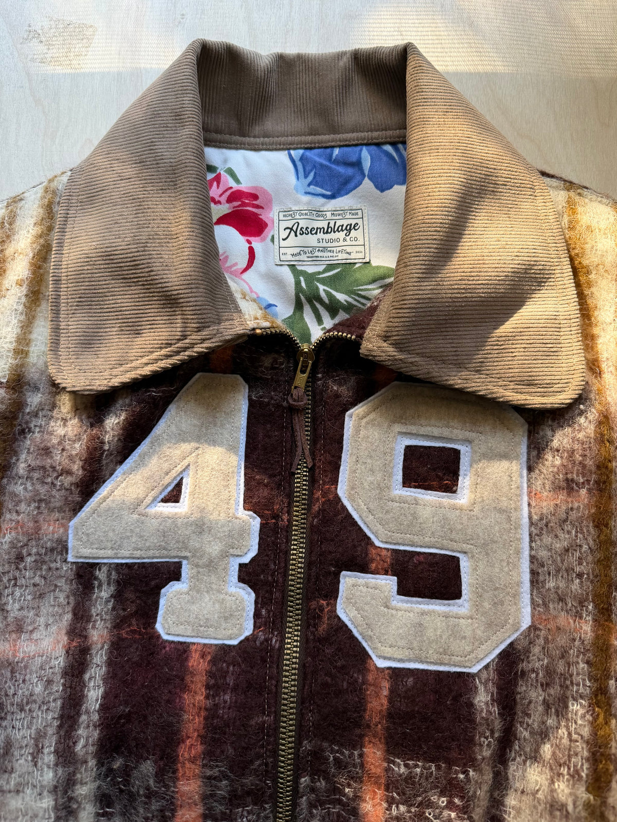 Mohair Varsity Jacket [M]