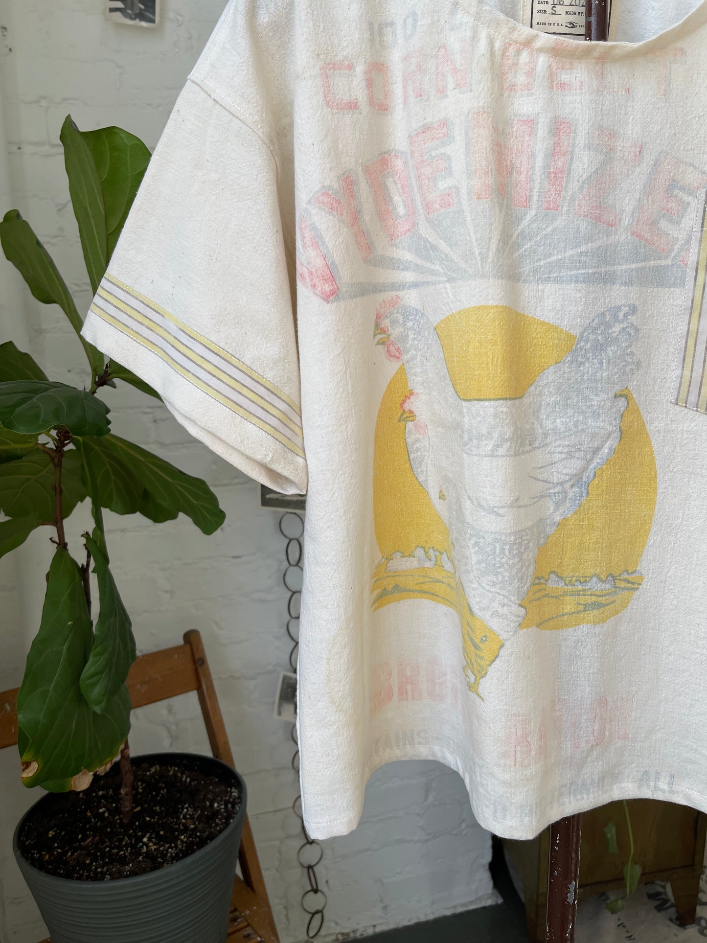 Sunshine Feedsack Tee [S]