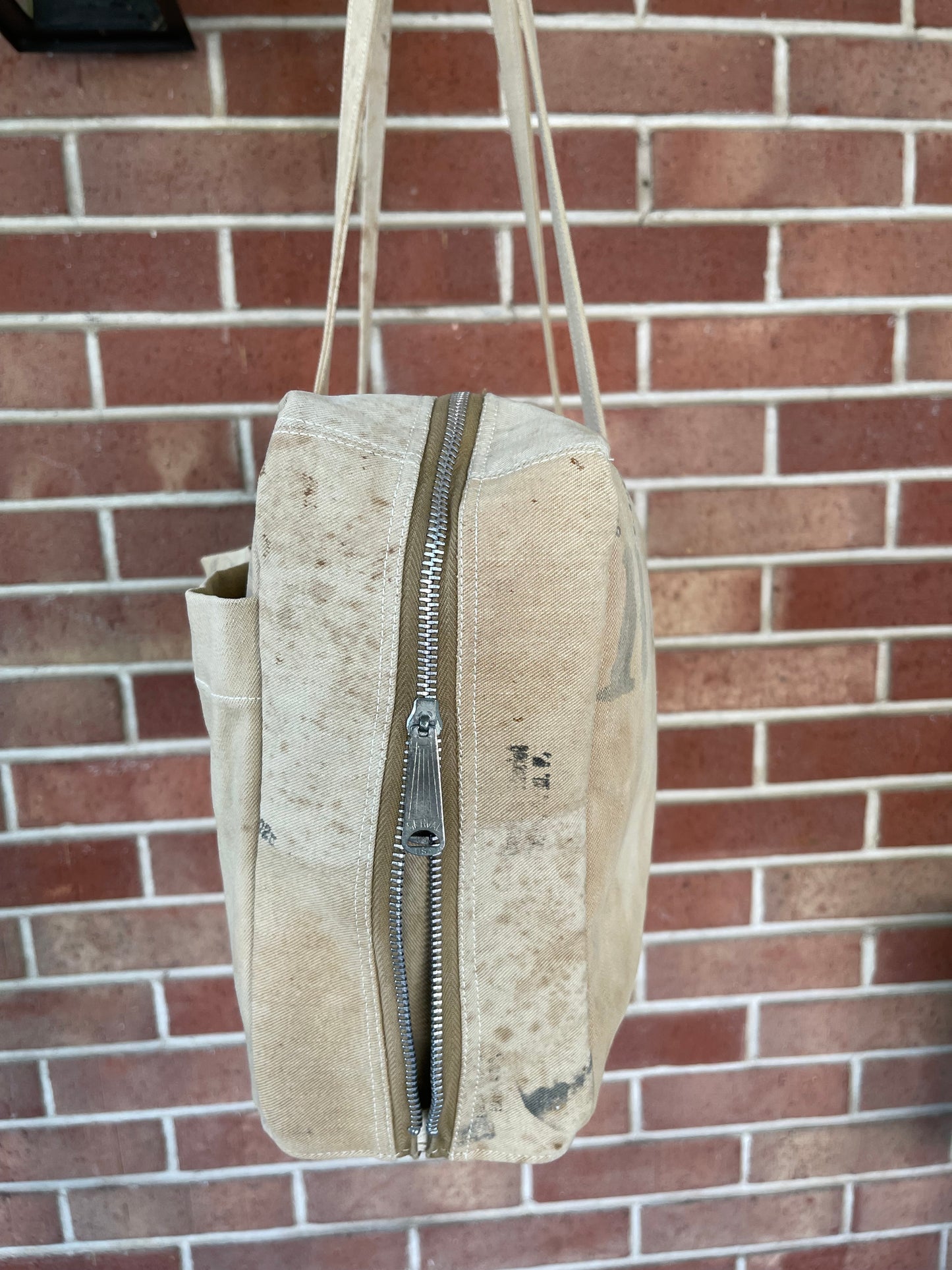Stenciled Kit Bag