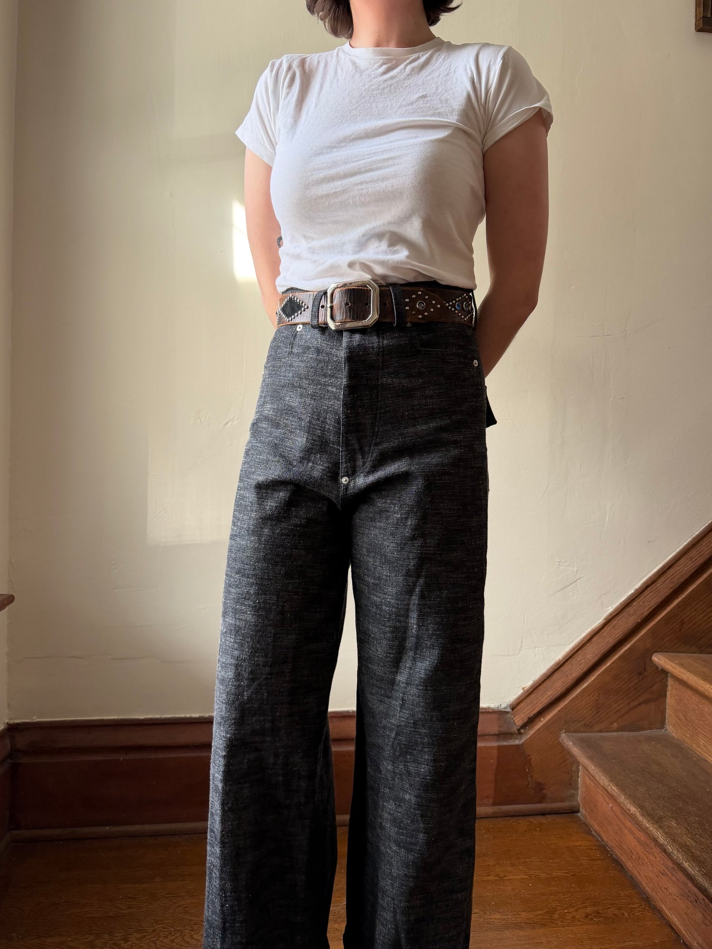 Slub Denim Buckleback Friskos [30x31]