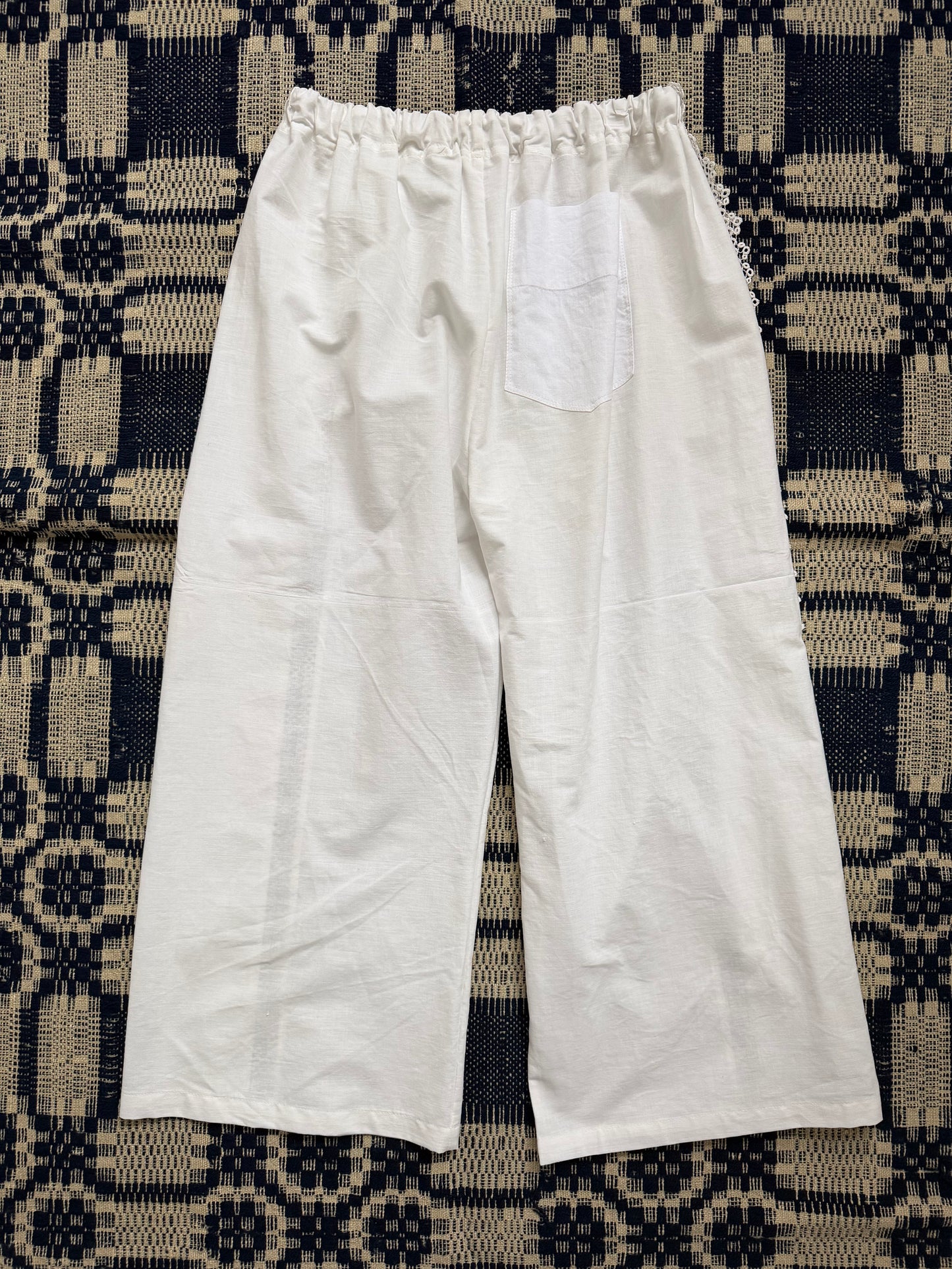 Crochet Stripe Bloomer Pants [S]