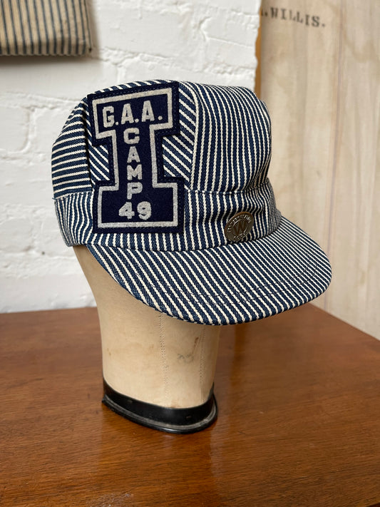 Striped Engineer Hat