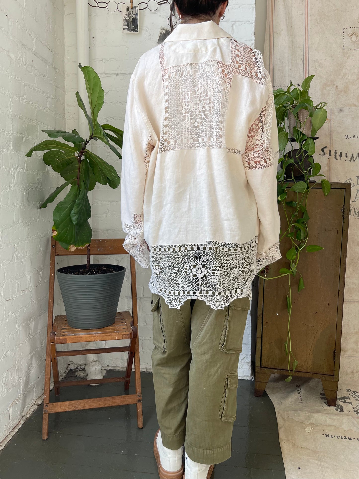 Heirloom Linen Shirt [L]