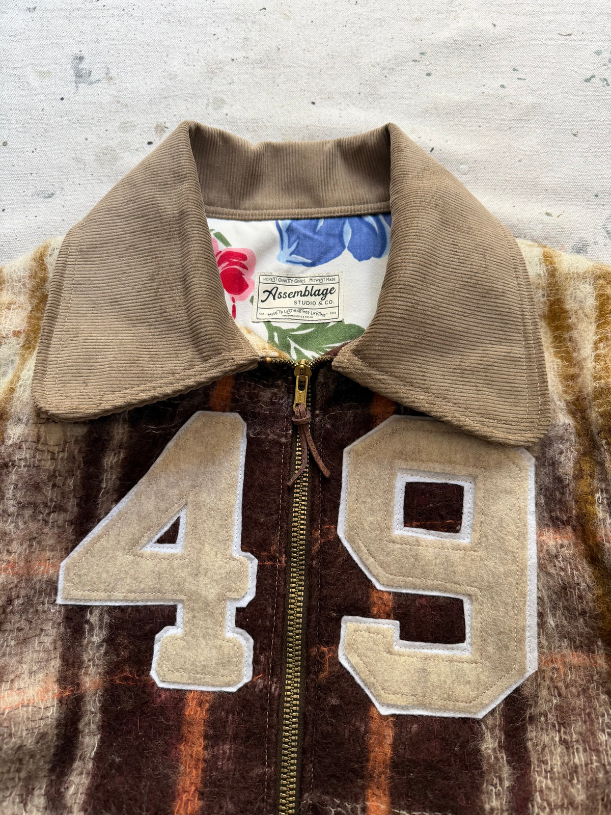 Mohair Varsity Jacket [M]
