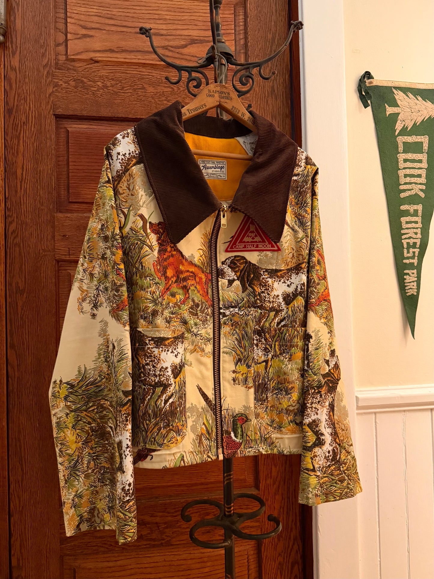Hunting Dog Raglan Swing Jacket [M]