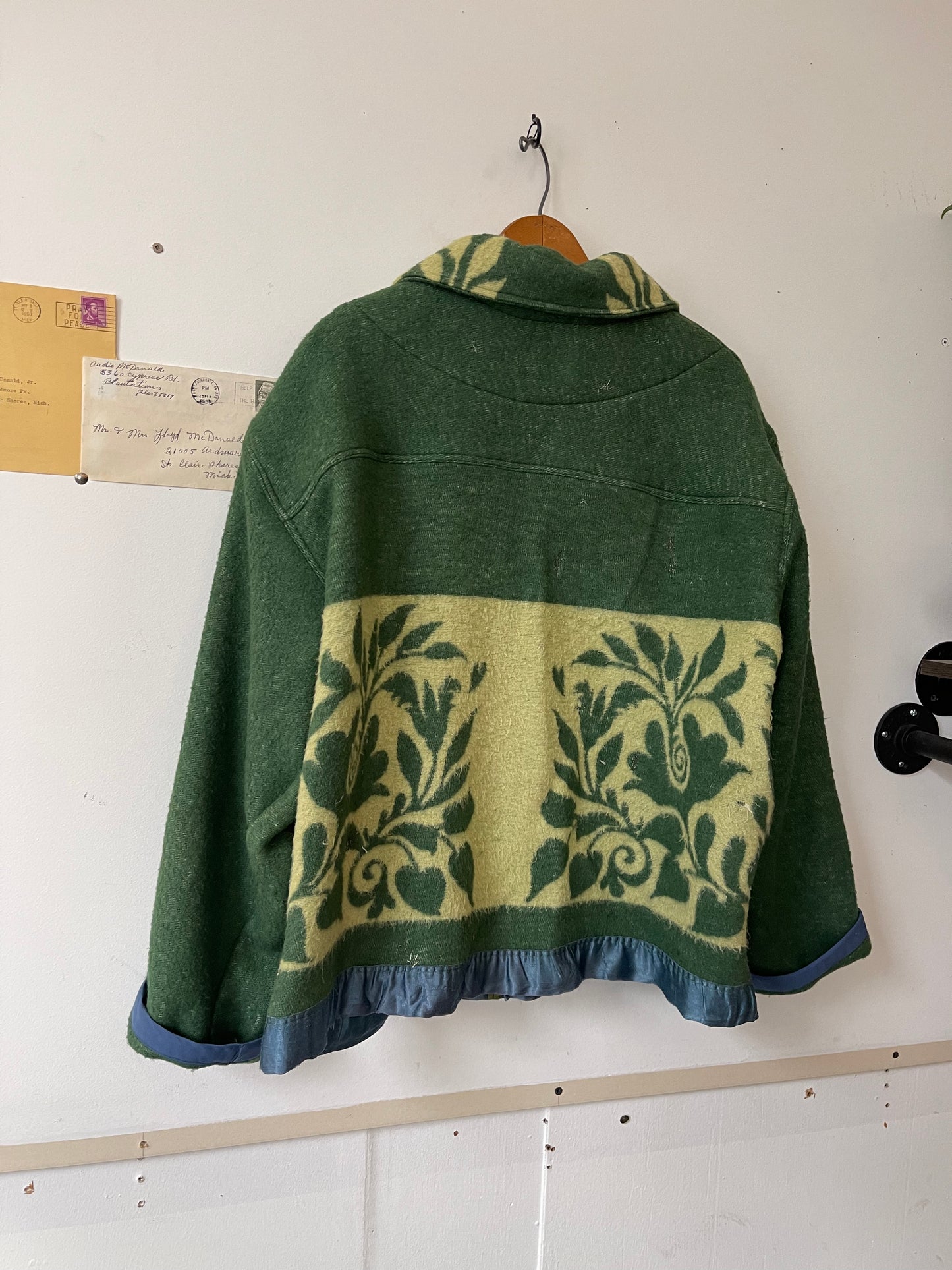 Green Floral Jacket [M]